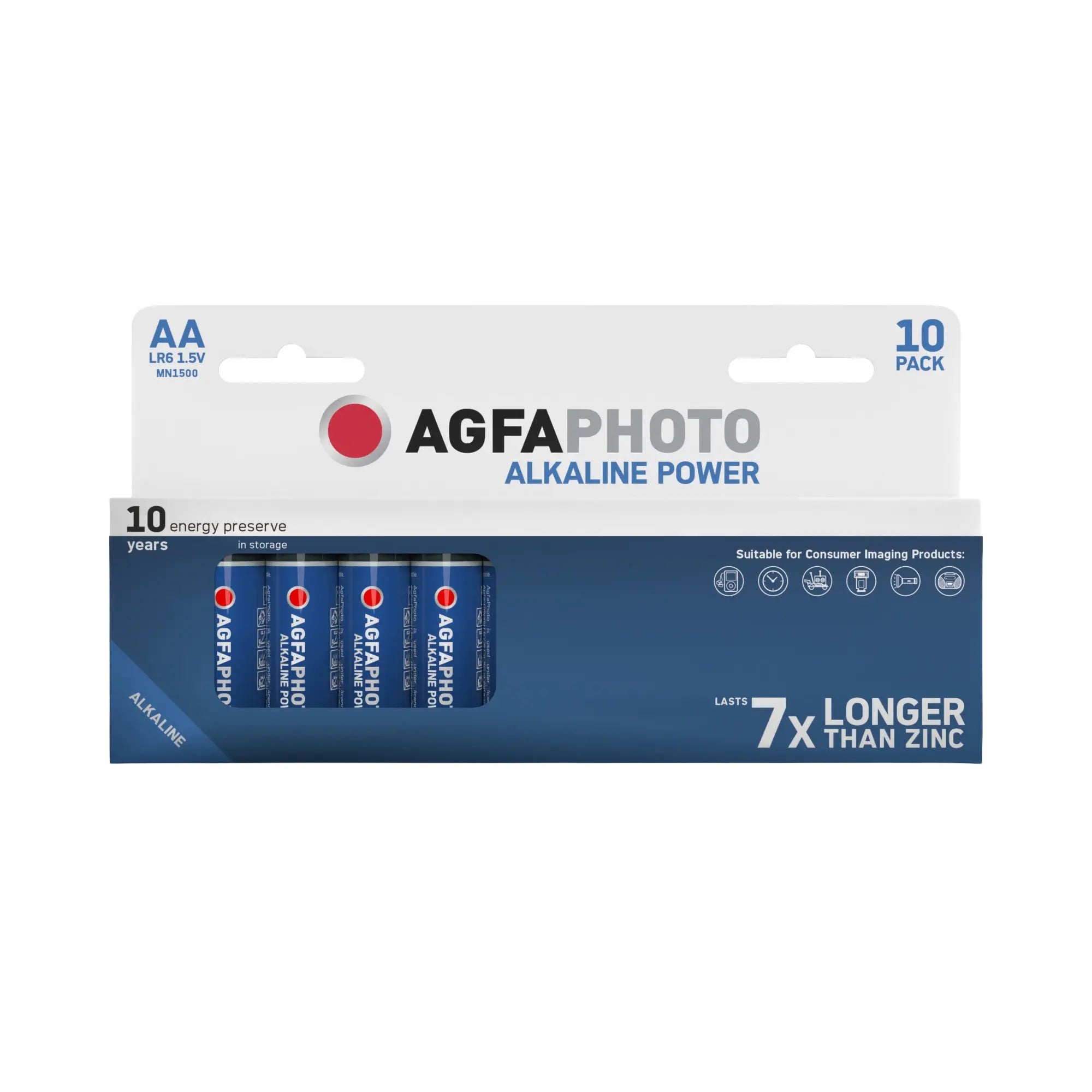 AgfaPhoto Alkaline Power AA (10 Pack)