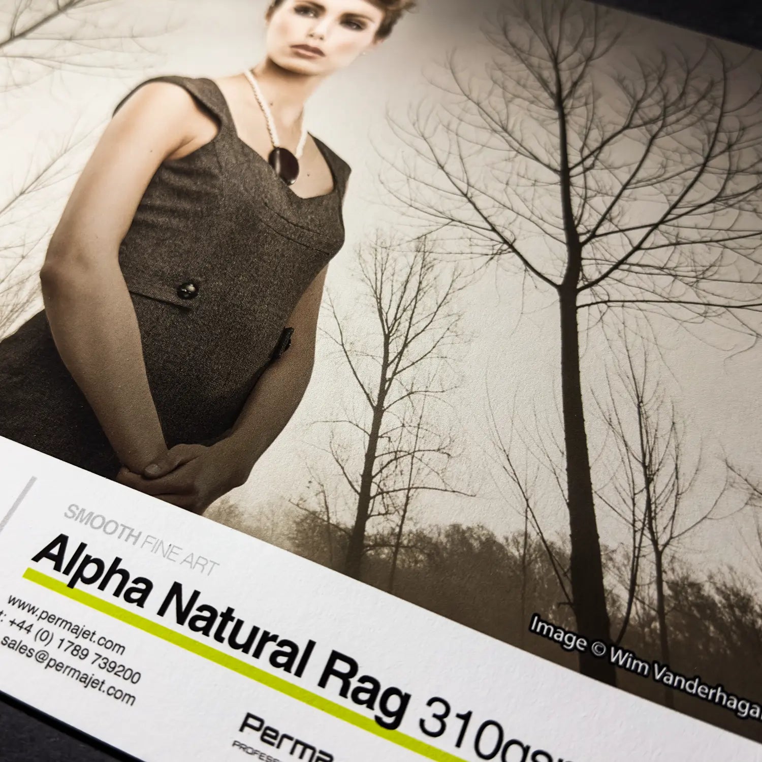 PermaJet Alpha Natural Rag 310 - A4 Photo Paper (25 Sheets)