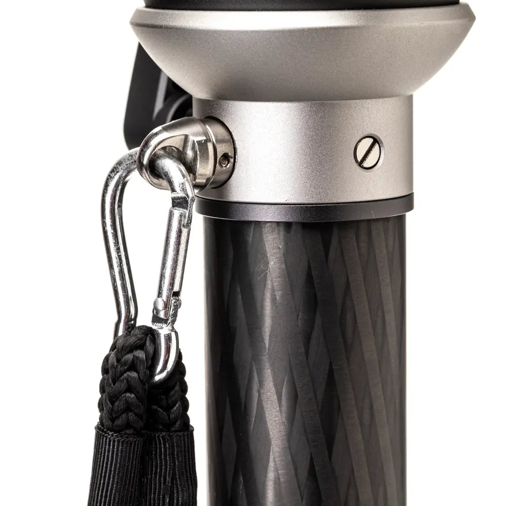 Benro MSDPL46C SupaDupa Monopod side angle of tripod clip mount