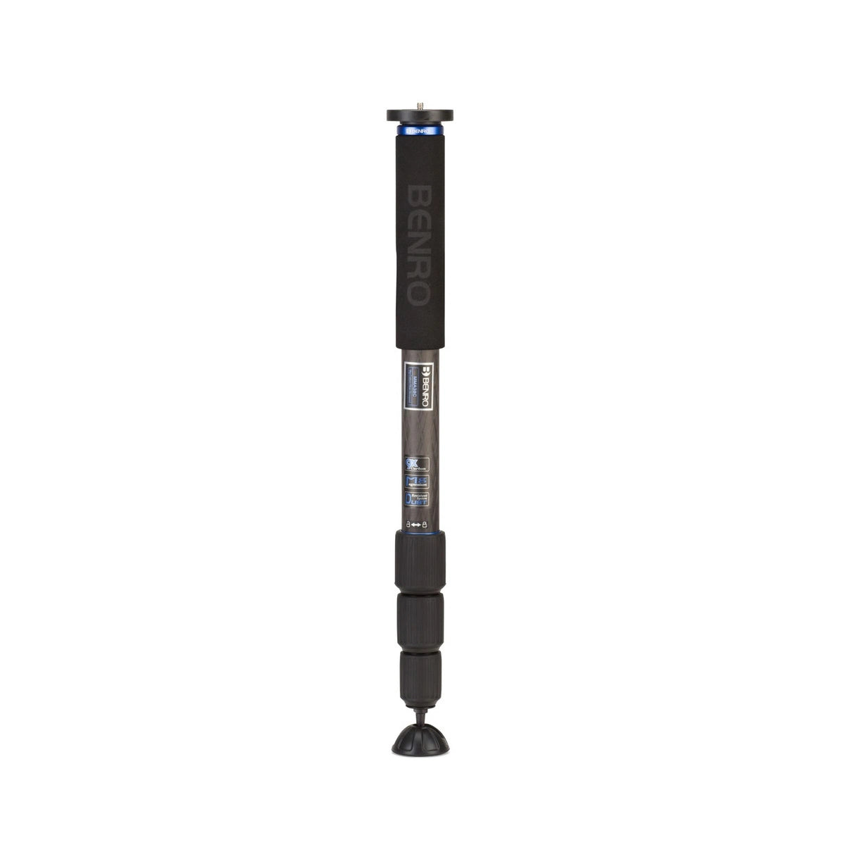Benro Mach3 Monopod Series 3 Carbon Fibre 4 Section displayed on white background