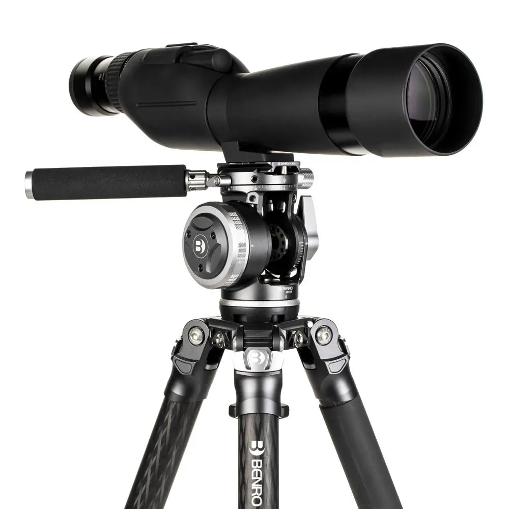 Benro Mammoth Carbon Fiber Tripod with WH15 Wildlife Head
