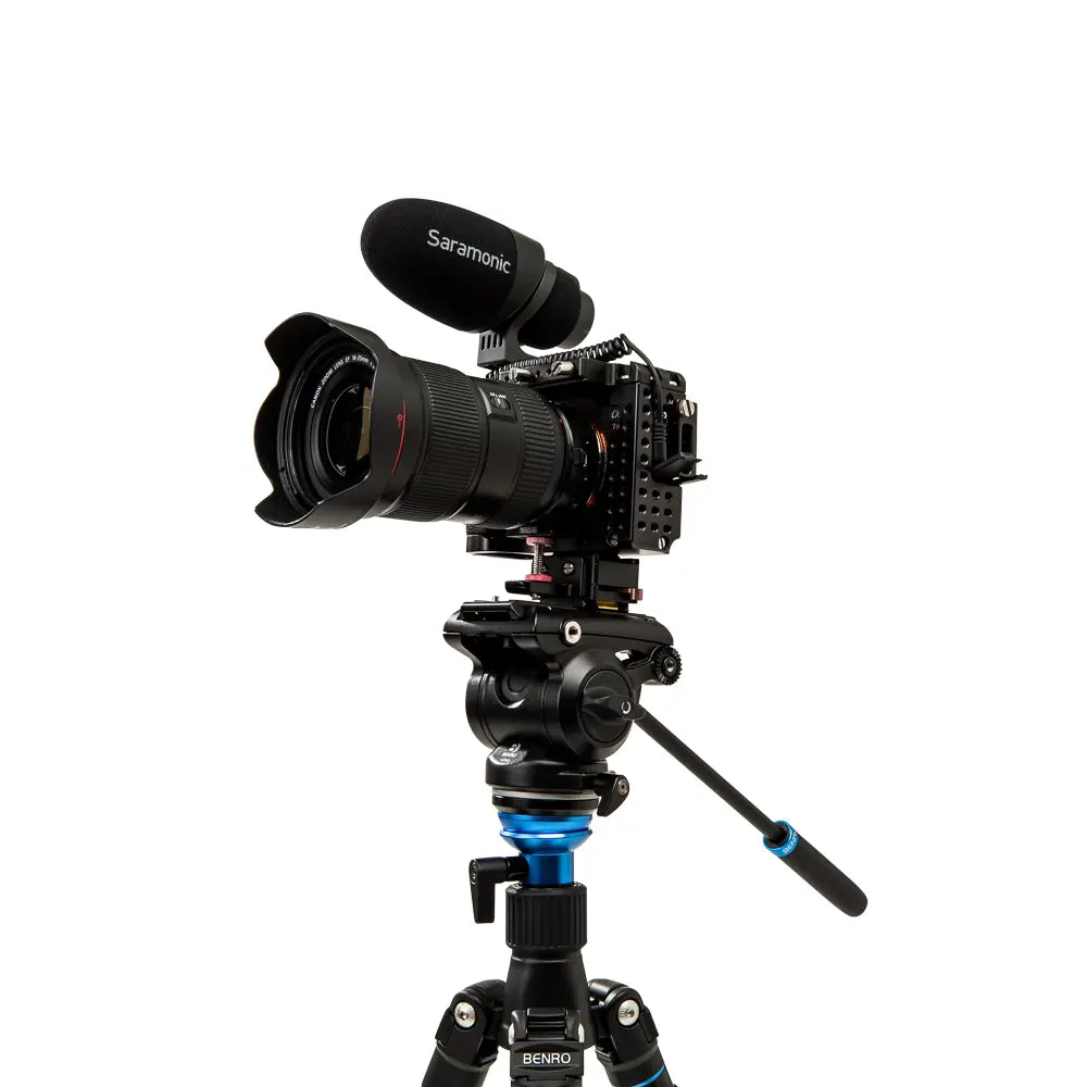 Benro S4 PRO Flat Base Fluid Video Tripod Head