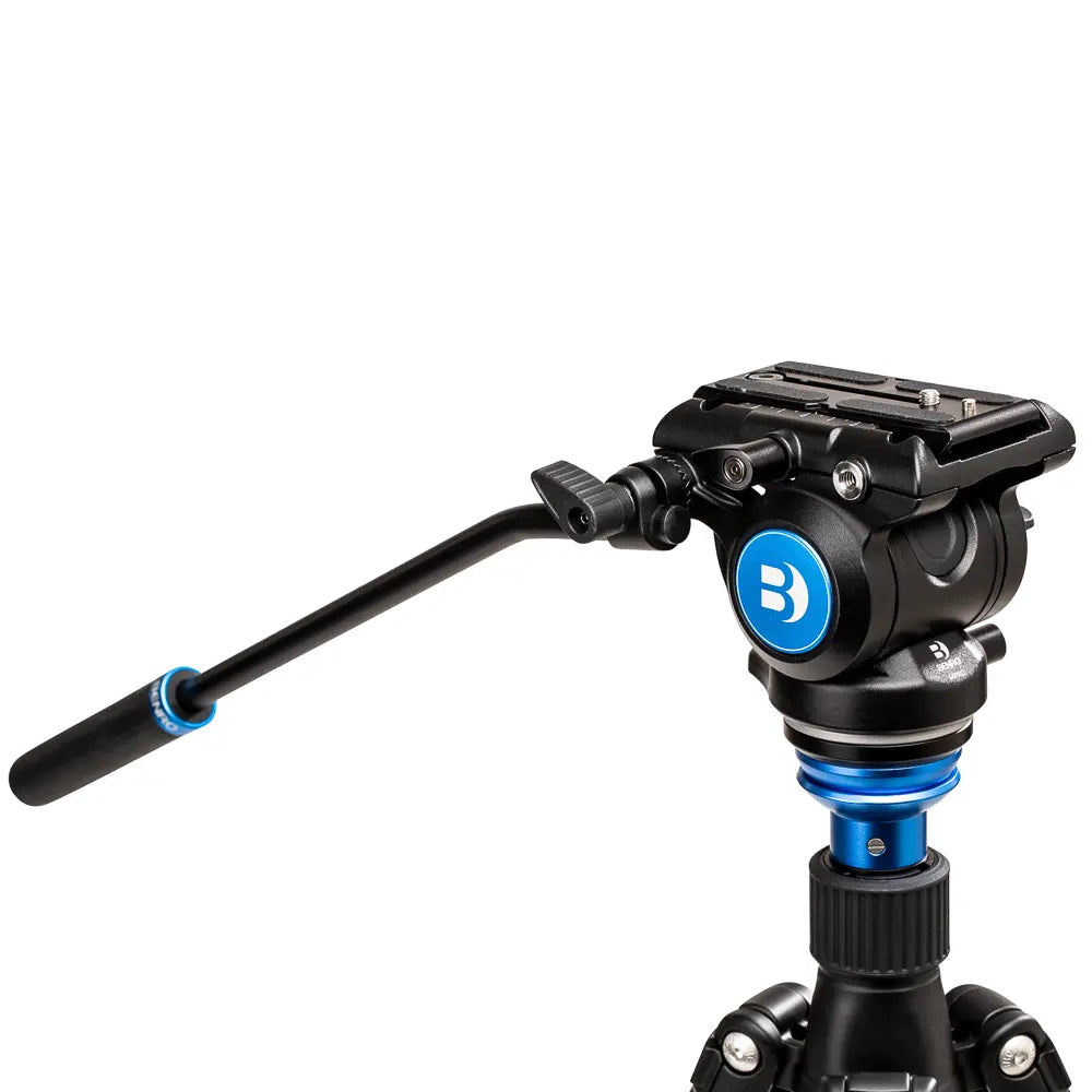 Benro S4 PRO Flat Base Fluid Video Tripod Head