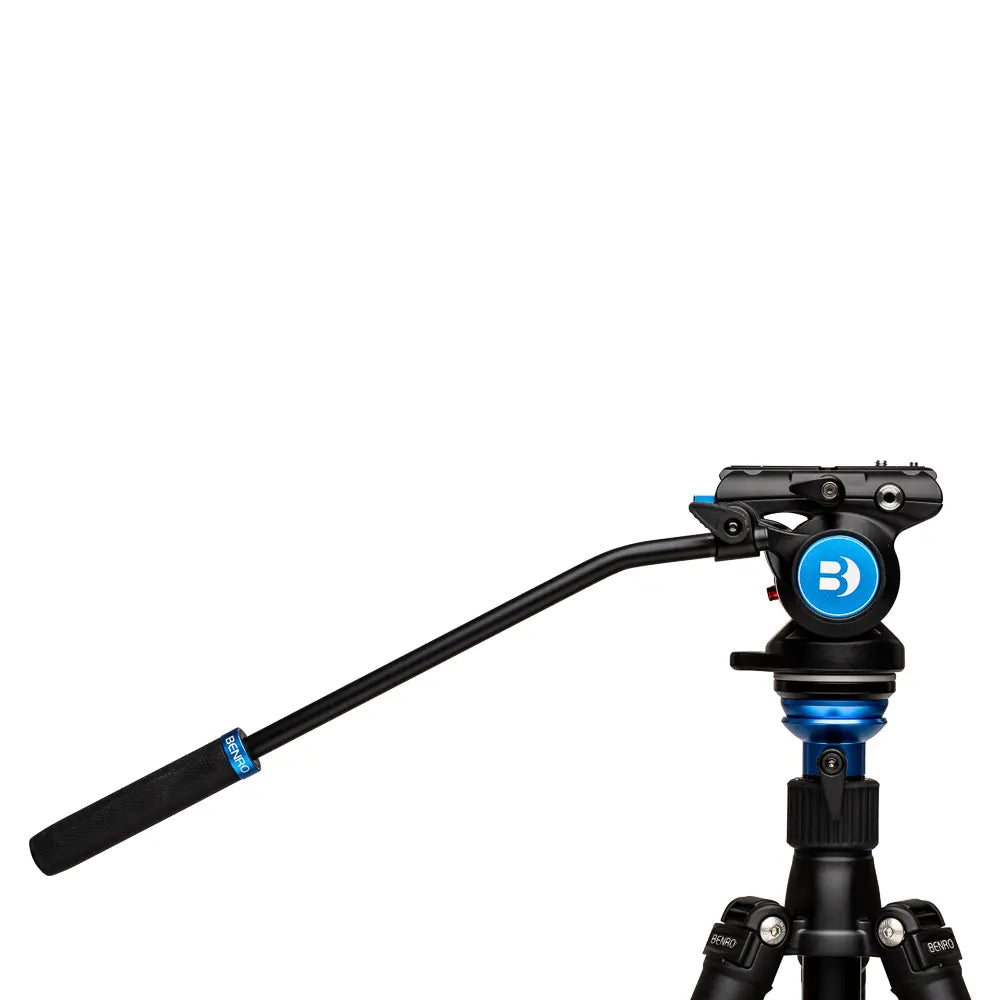 Benro S4 PRO Flat Base Fluid Video Tripod Head