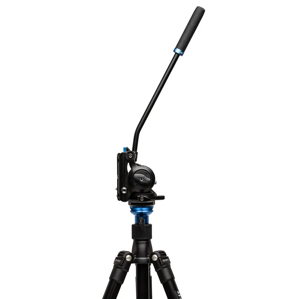 Benro S4 PRO Flat Base Fluid Video Tripod Head