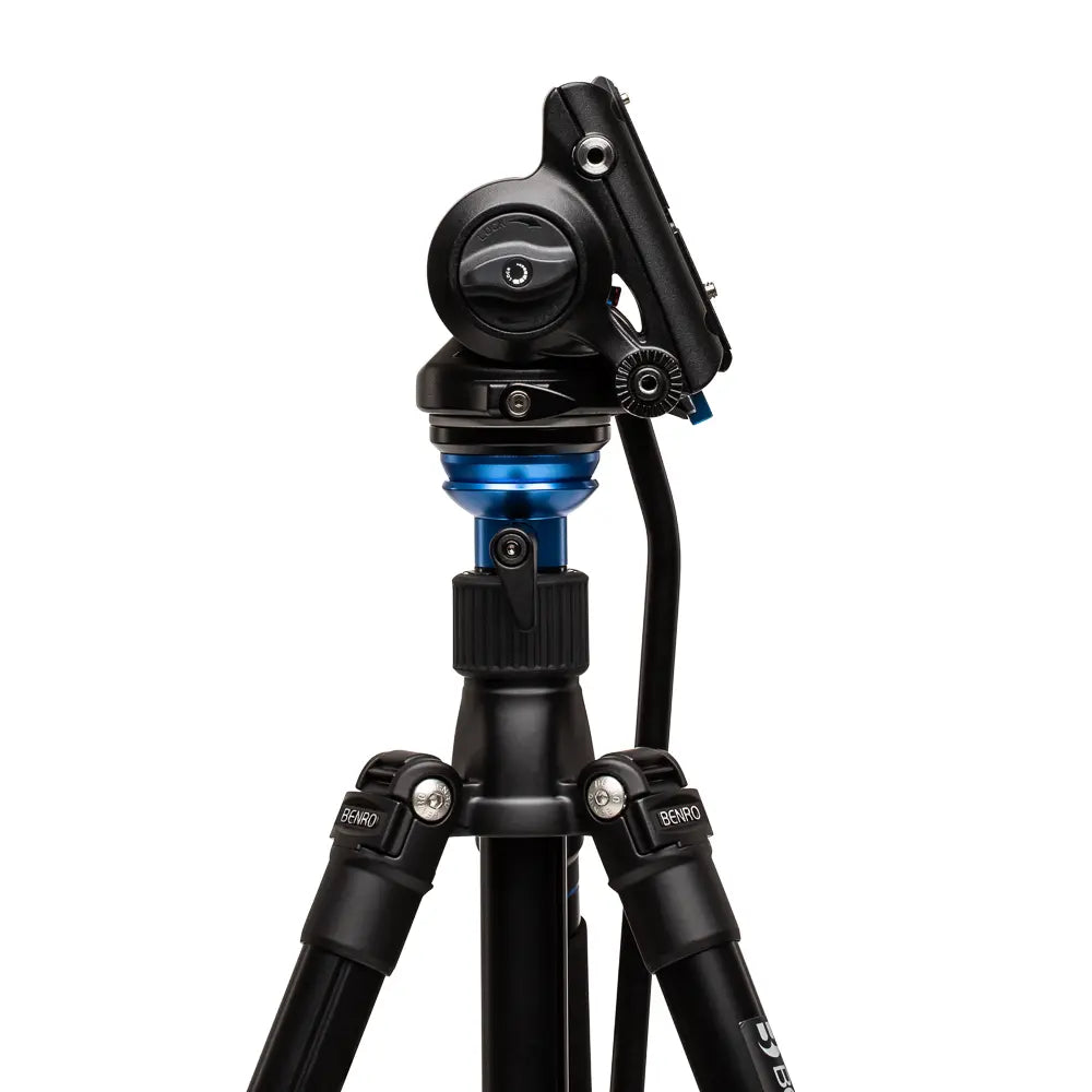 Benro S4 PRO Flat Base Fluid Video Tripod Head