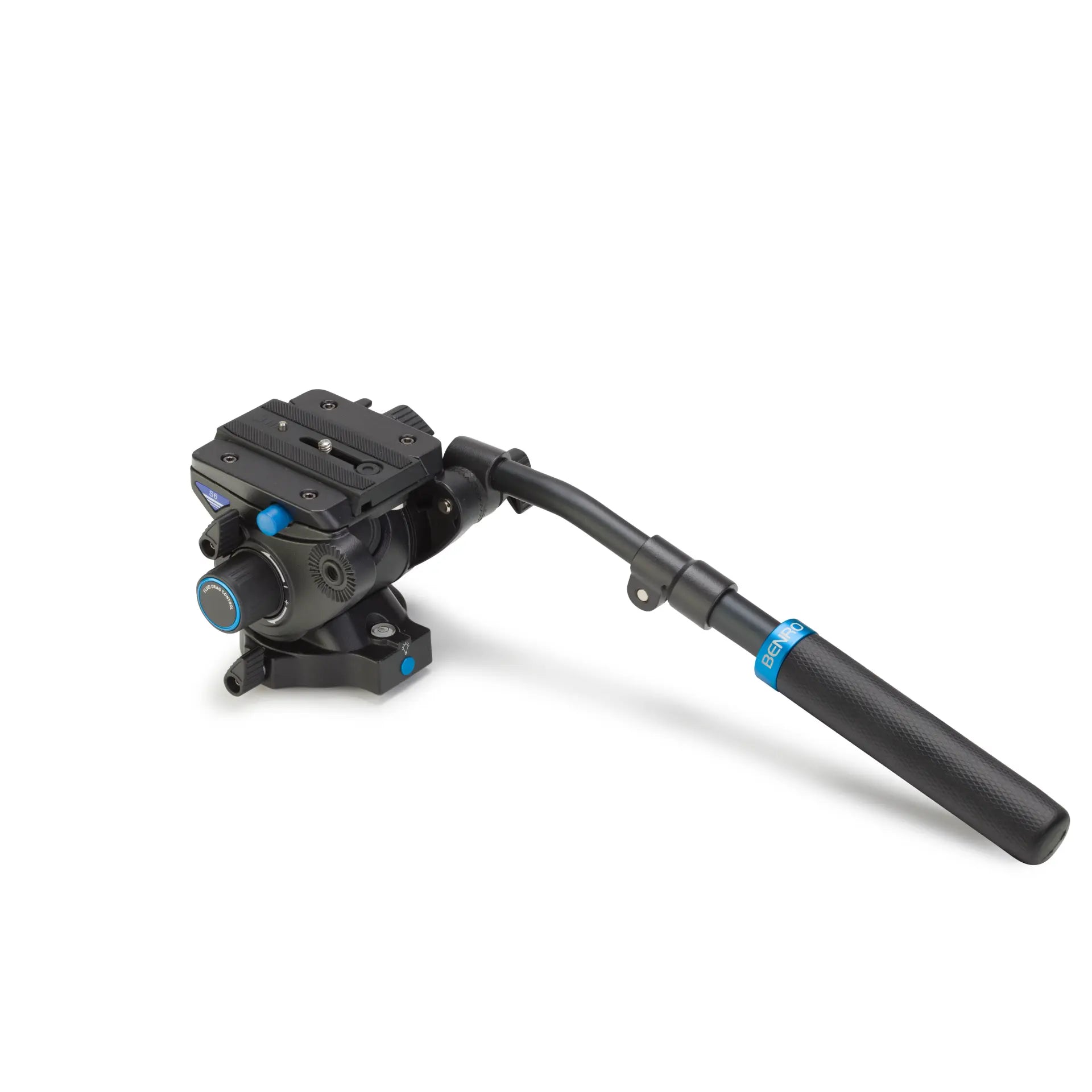 Benro S6 PRO Flat Base Fluid Video Tripod Head
