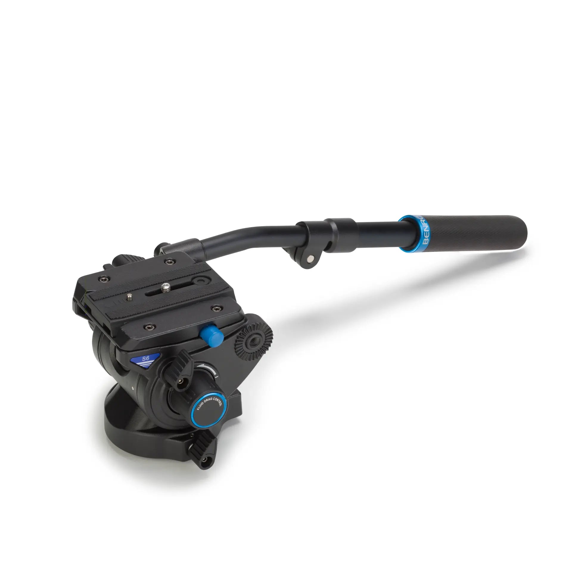 Benro S6 PRO Flat Base Fluid Video Tripod Head