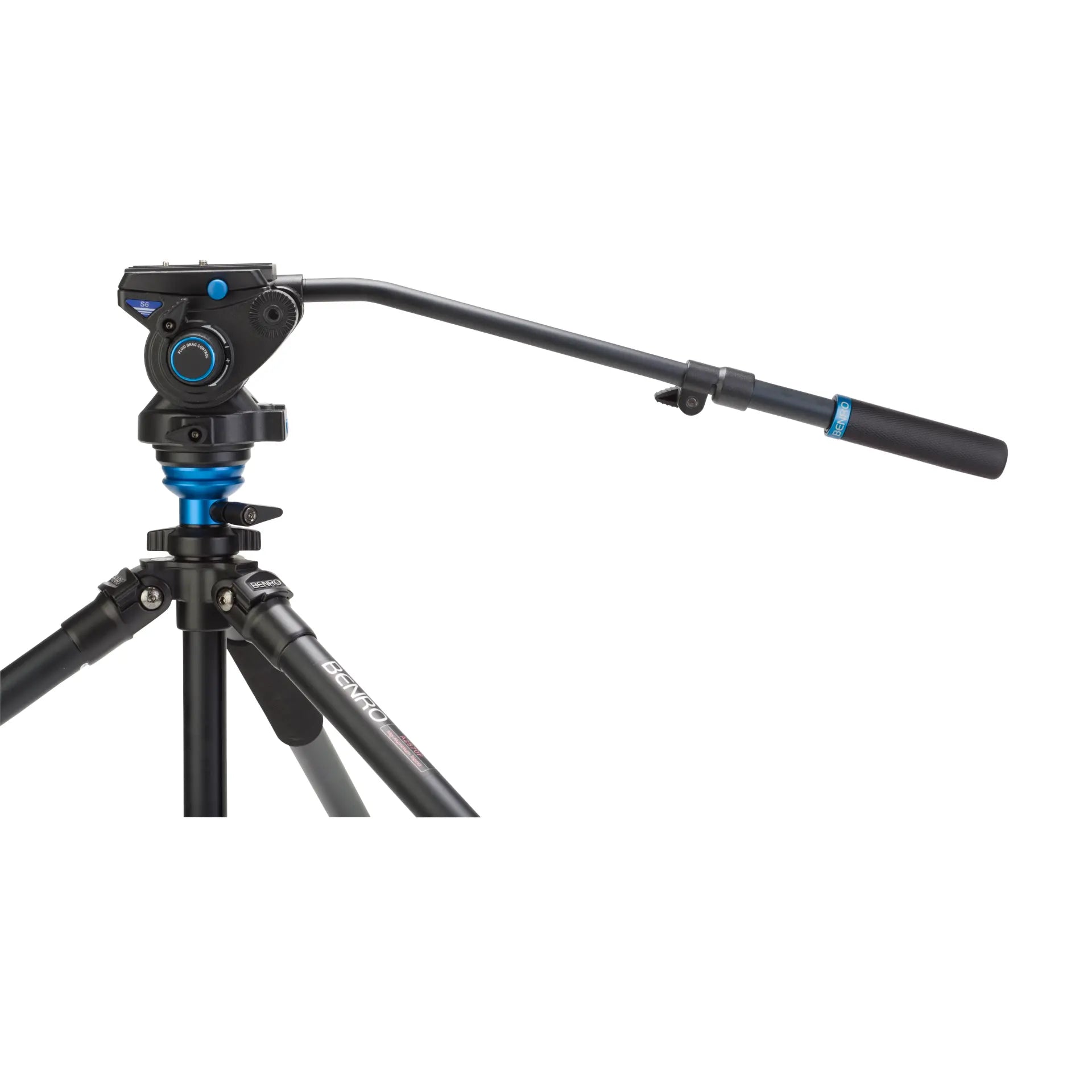 Benro S6 PRO Flat Base Fluid Video Tripod Head