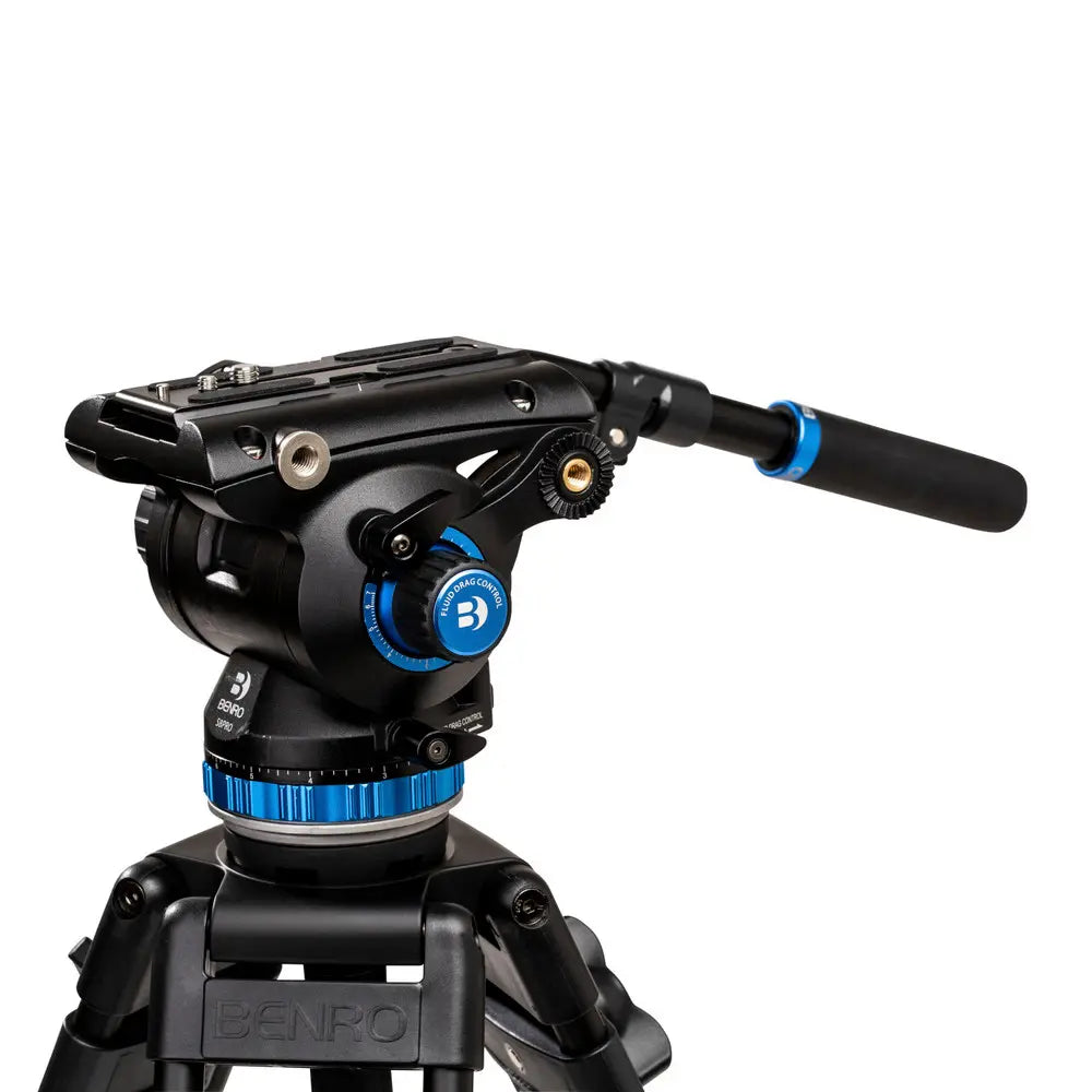 Benro S8 PRO Flat Base Fluid Video Tripod Head