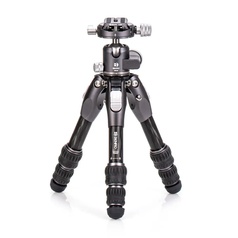 Benro Tortoise Column-less Carbon Fibre Zero Series Tripod with GX25 Ball Head
