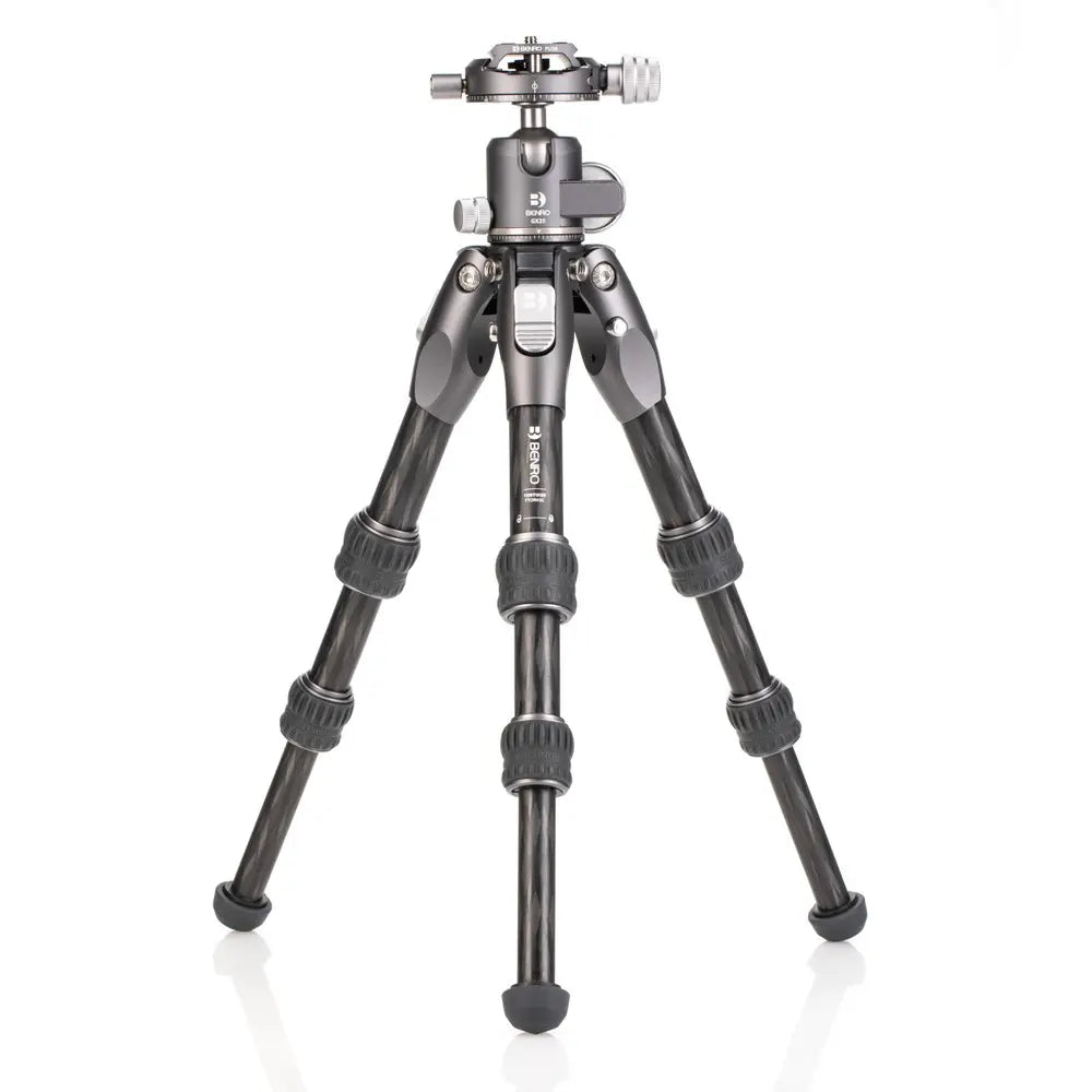 Benro Tortoise Column-less Carbon Fibre Zero Series Tripod with GX25 Ball Head