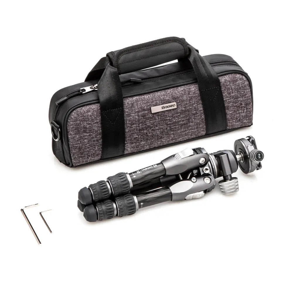 Benro Tortoise Column-less Carbon Fibre Zero Series Tripod with GX25 Ball Head