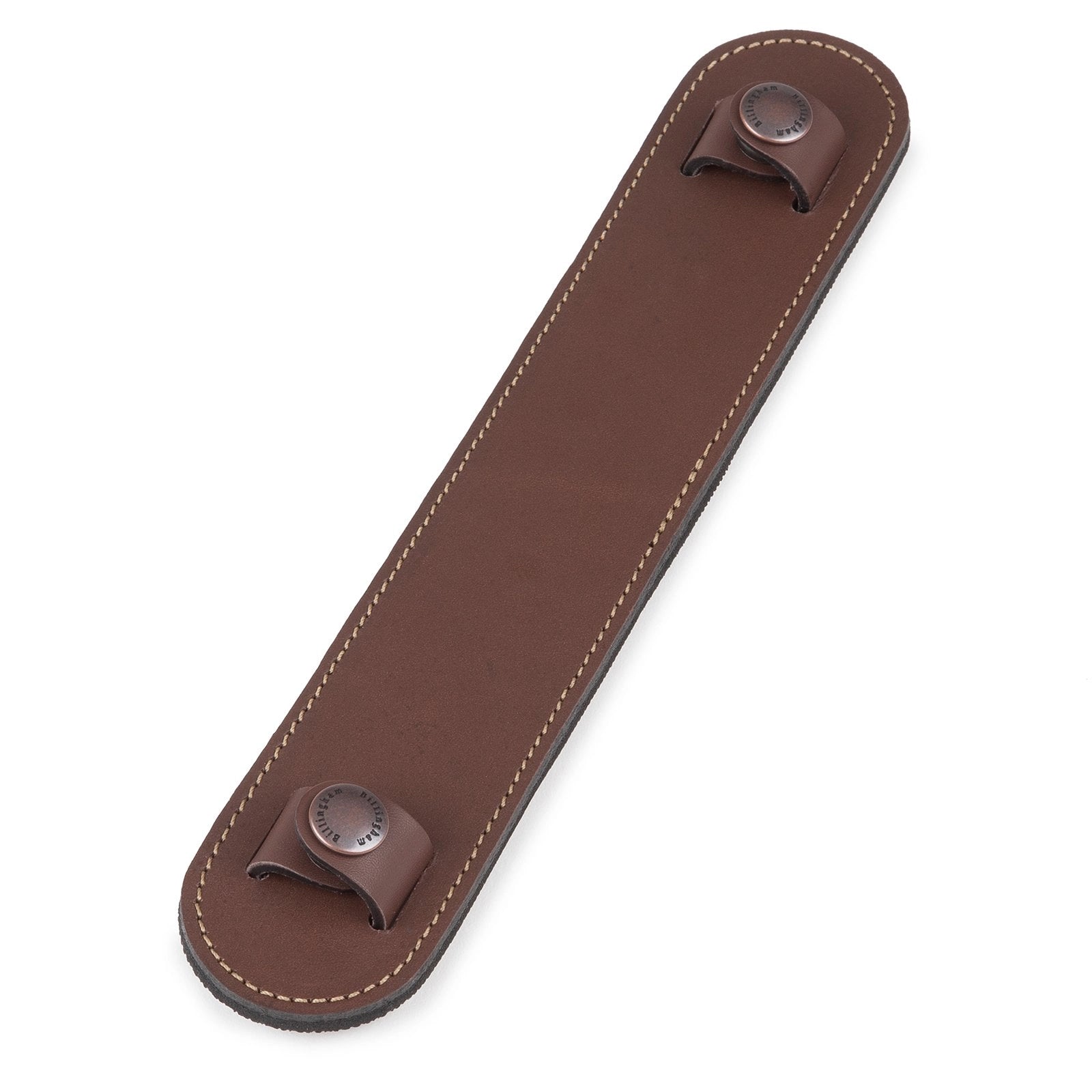 Billingham SP10 Shoulder Pad- Chocolate Leather top angle