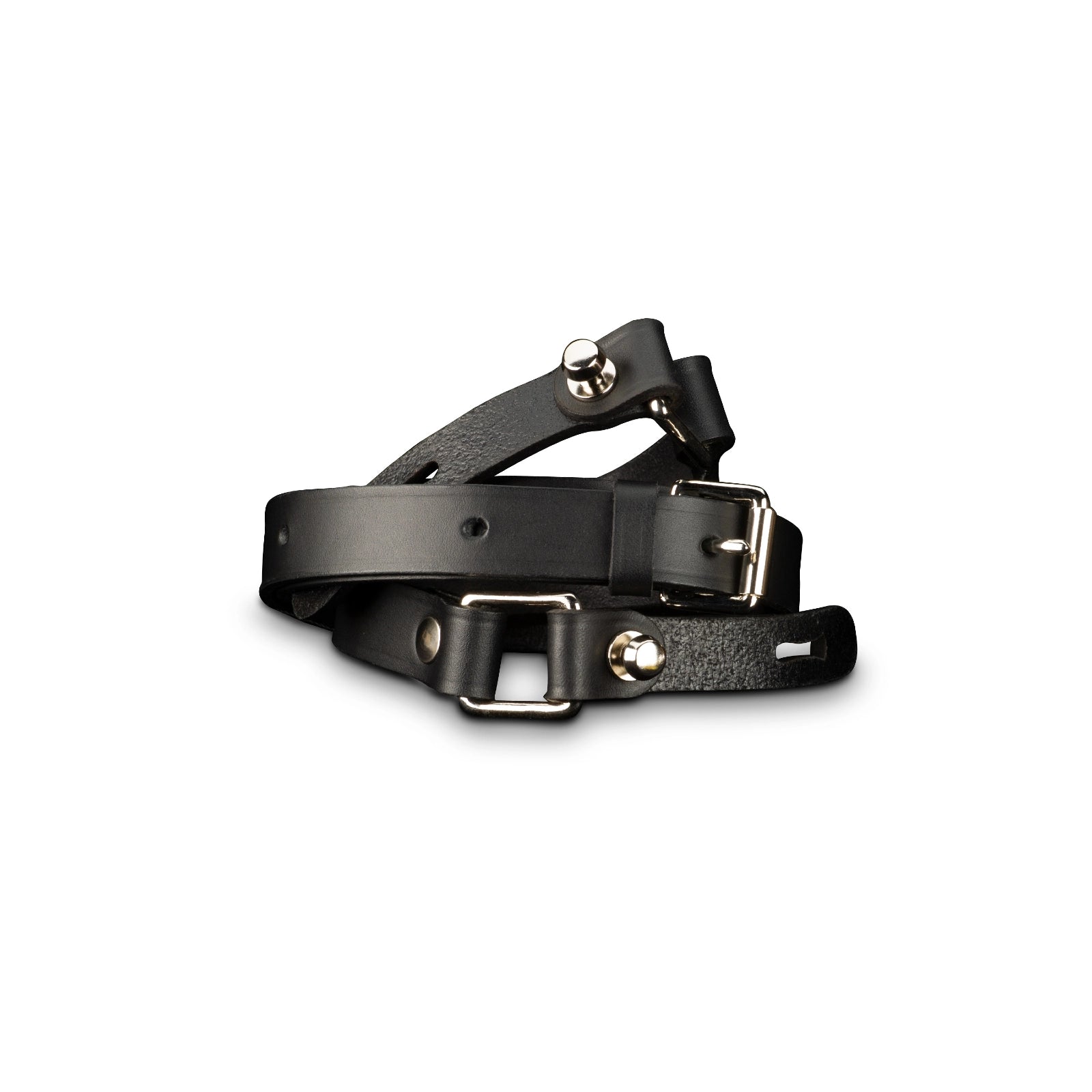 Billingham TEN-16 Black Fibrenyte/Black strap angle
