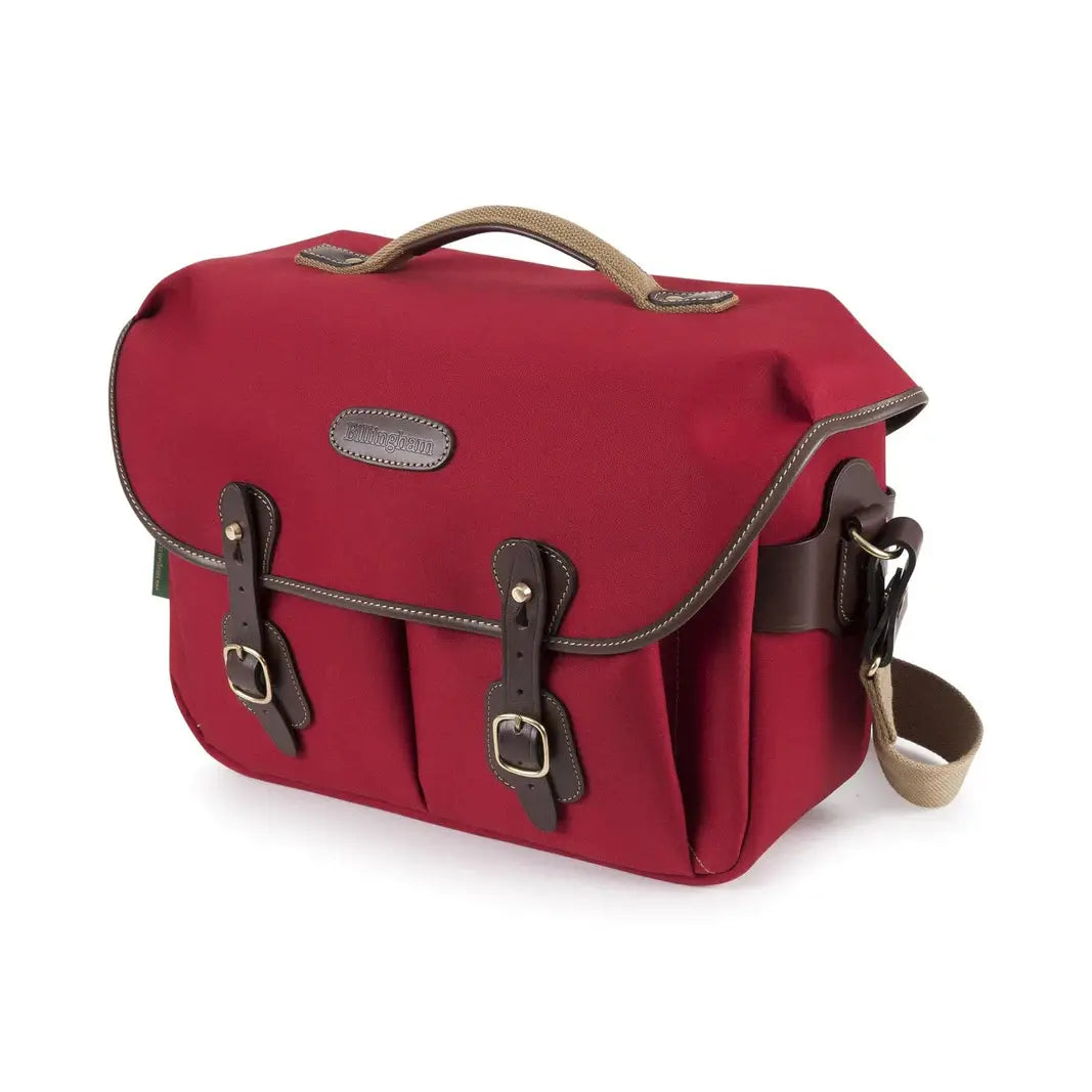 Billingham Hadley One Camera Bag - Burgundy/Chocolate