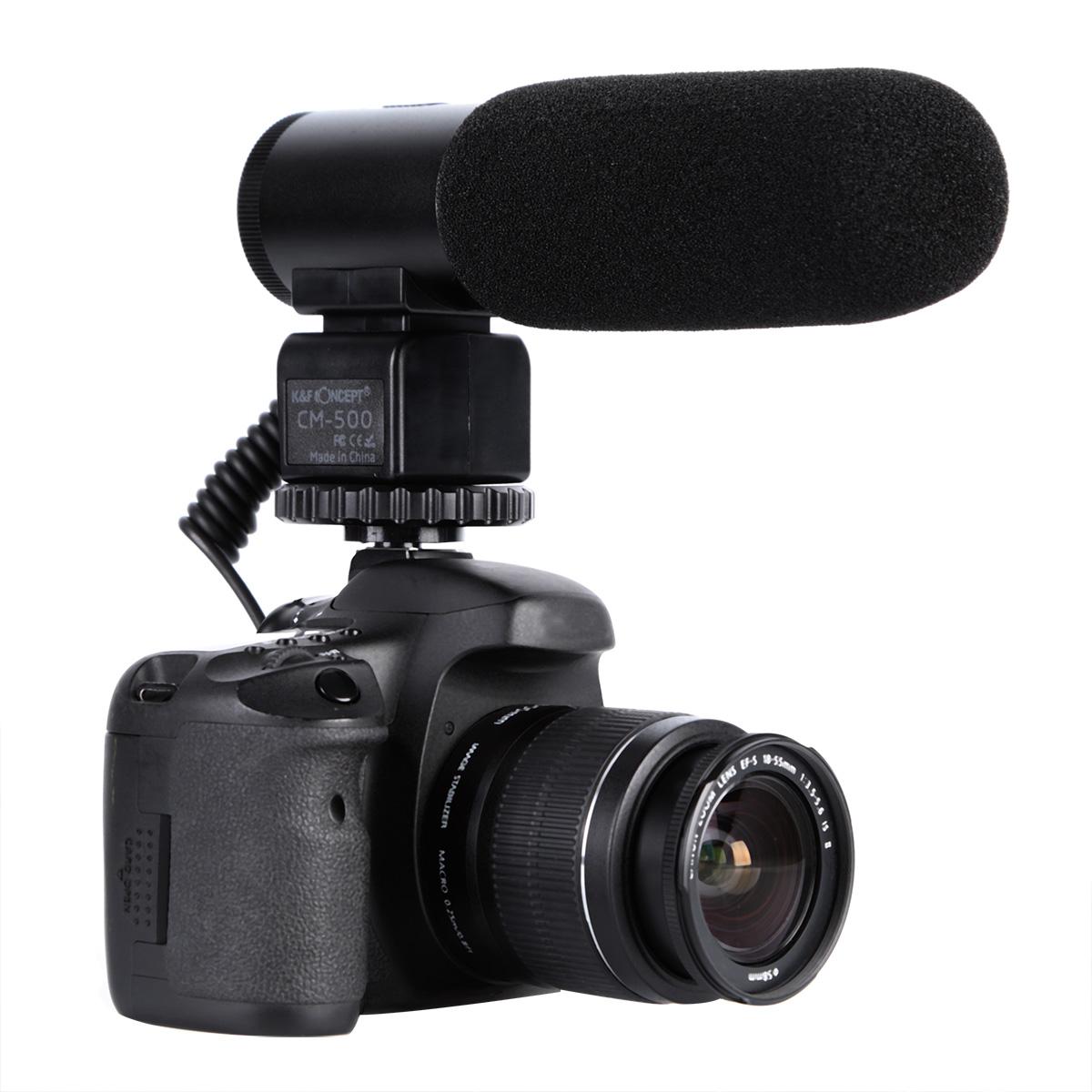 Product Image of K&F CM-500 Shotgun Microphone for DSLR Camera Video Photography