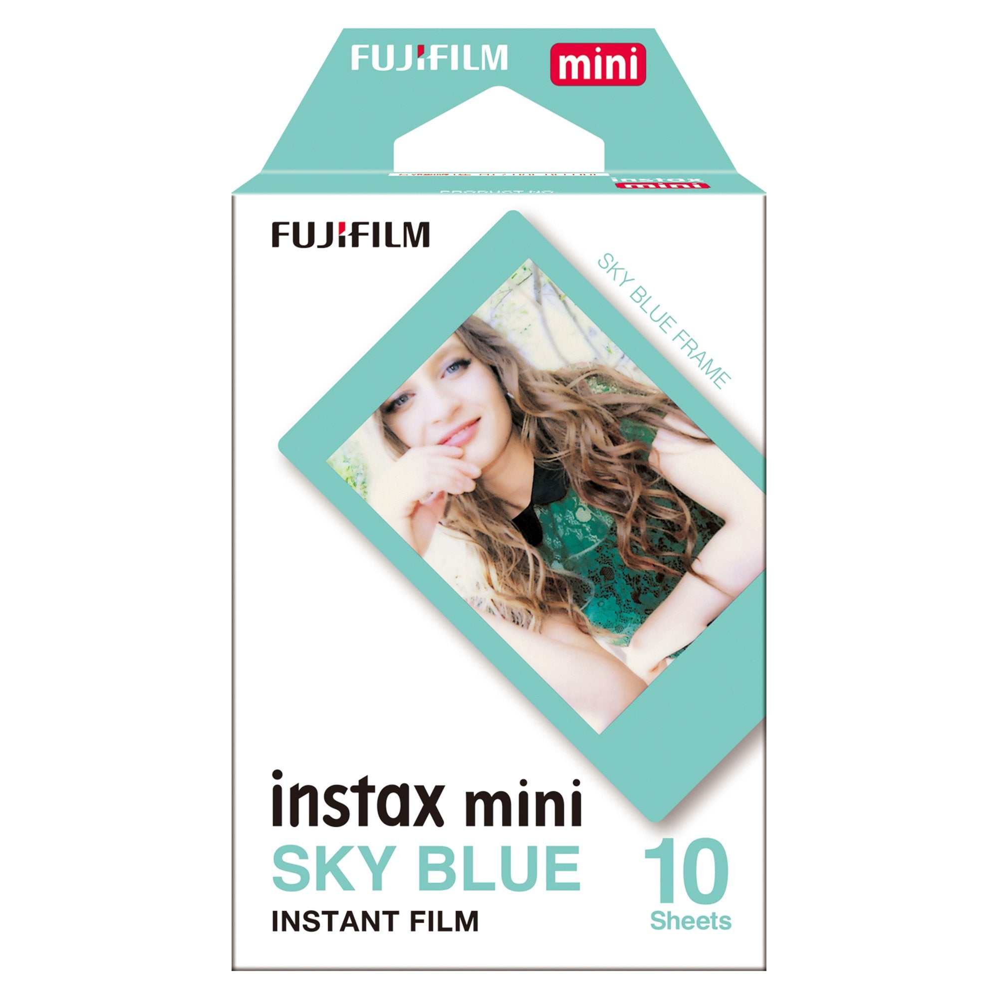 Fujifilm Instax Mini Film - Sky Blue (10 shots)