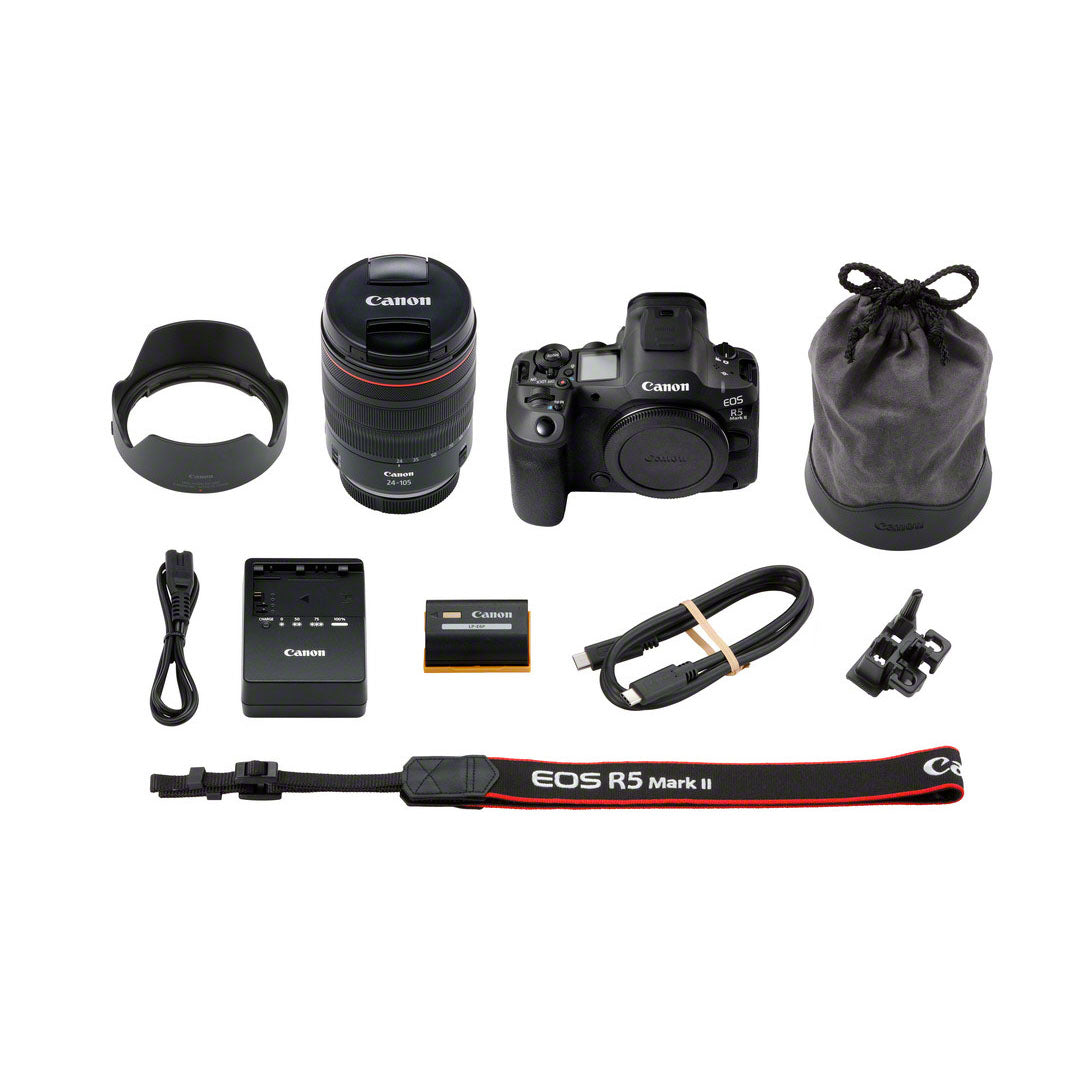 Canon EOS R5 II with RF 24-105mm F4L IS USM Lens