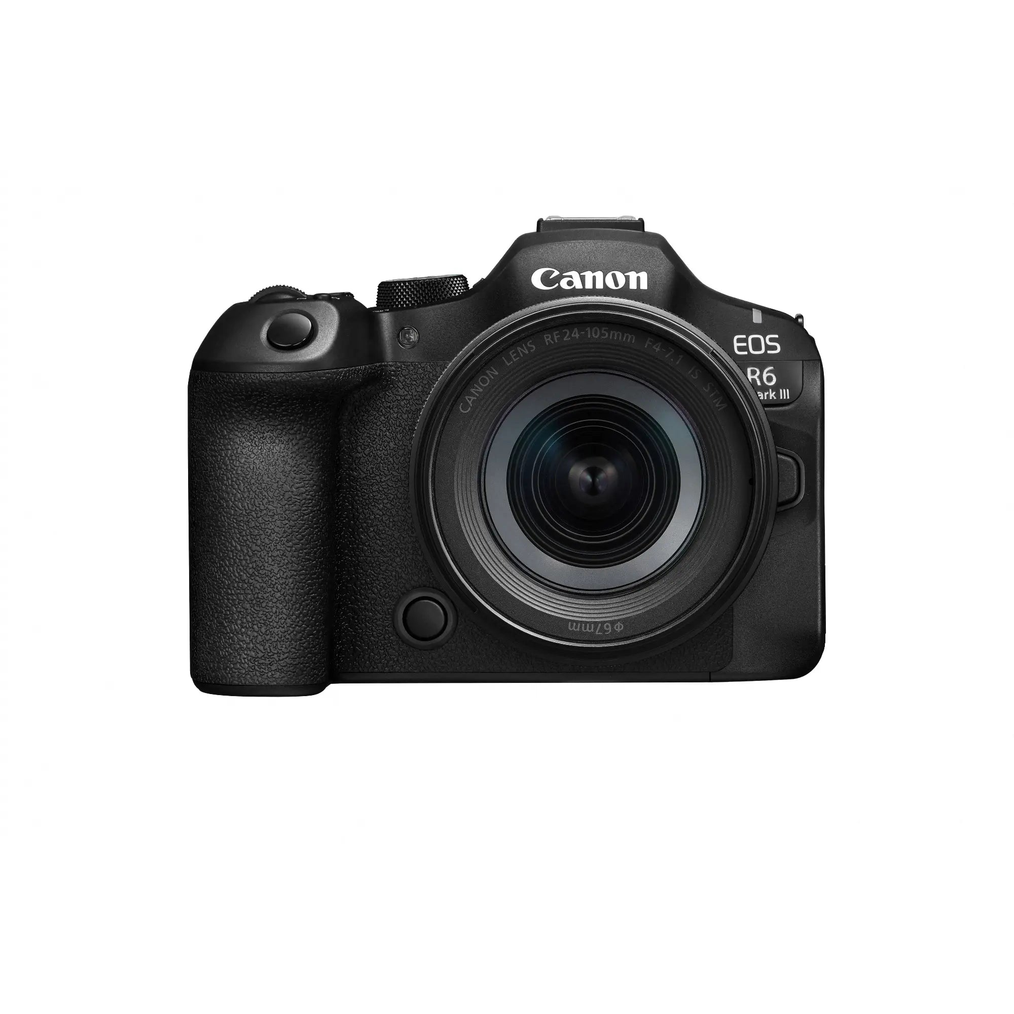 Canon EOS R6 III camera on a white background