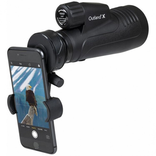 Celestron 10x50 Outland X Monocular With Smart Phone Adapter