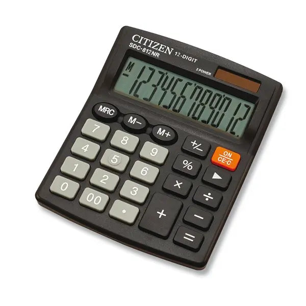 Citizen calculator on a white background