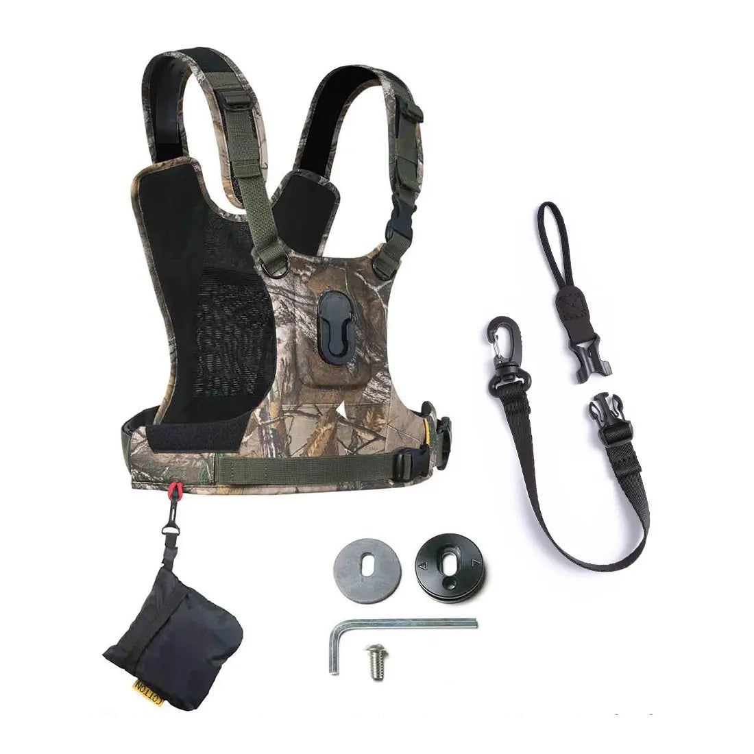 Cotton Carrier G3 Camera Harness - 1 Camera Harness - Camo