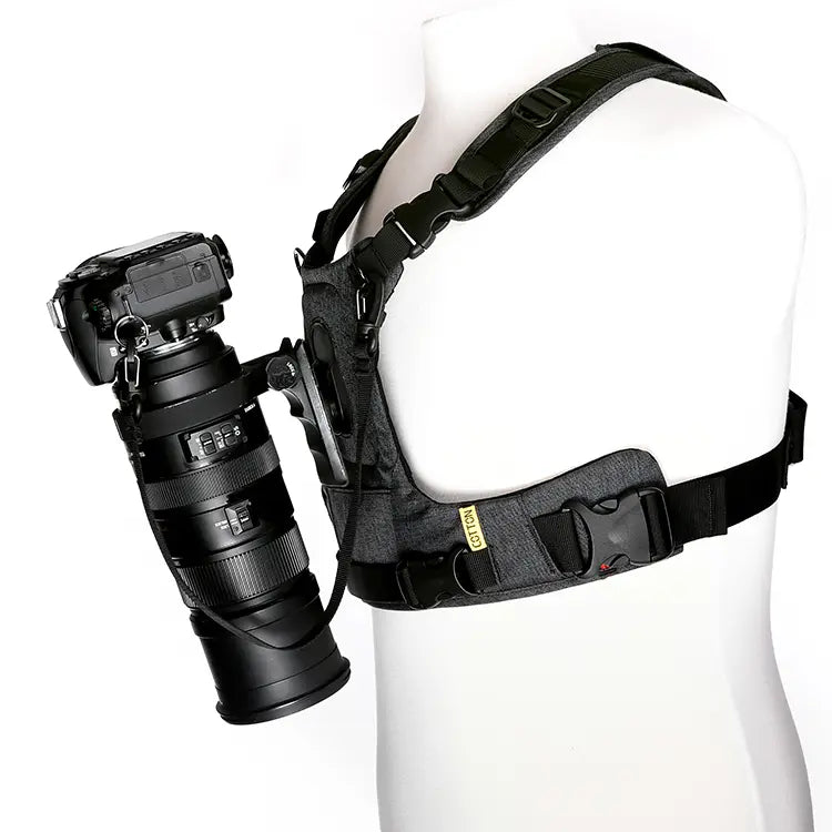 Cotton Carrier G3 Camera Harness - 1 Camera Harness - Grey