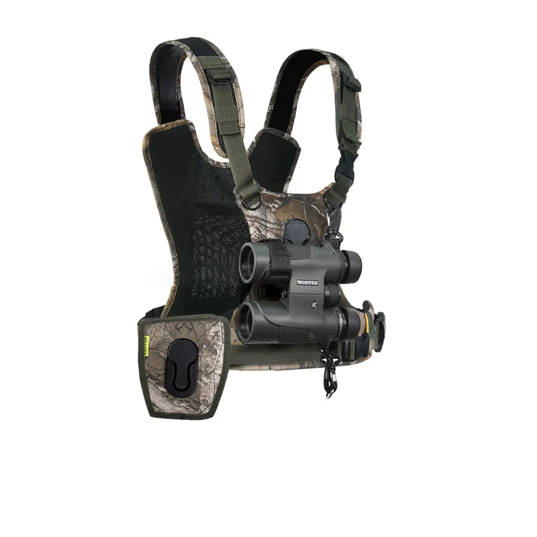 Cotton Carrier G3 Camera Harness - 1 Camera & 1 Binocular Harness - Camo
