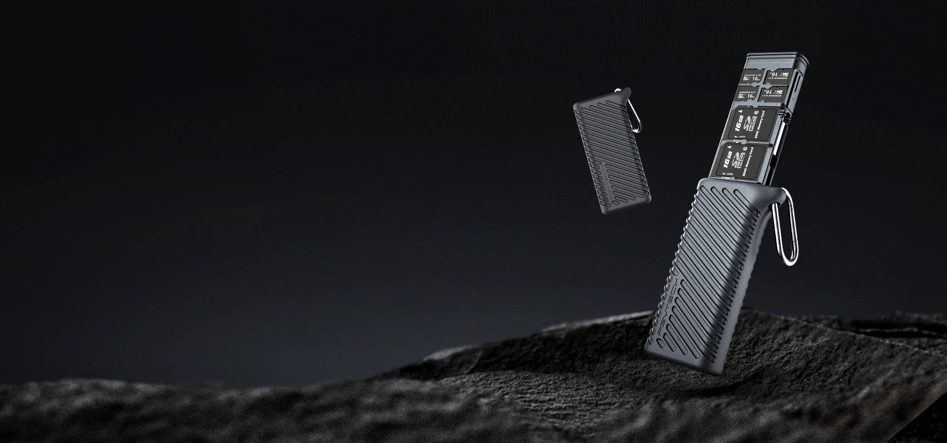 PGYTECH CreateMate SD Card Reader & Case (Moss Green)