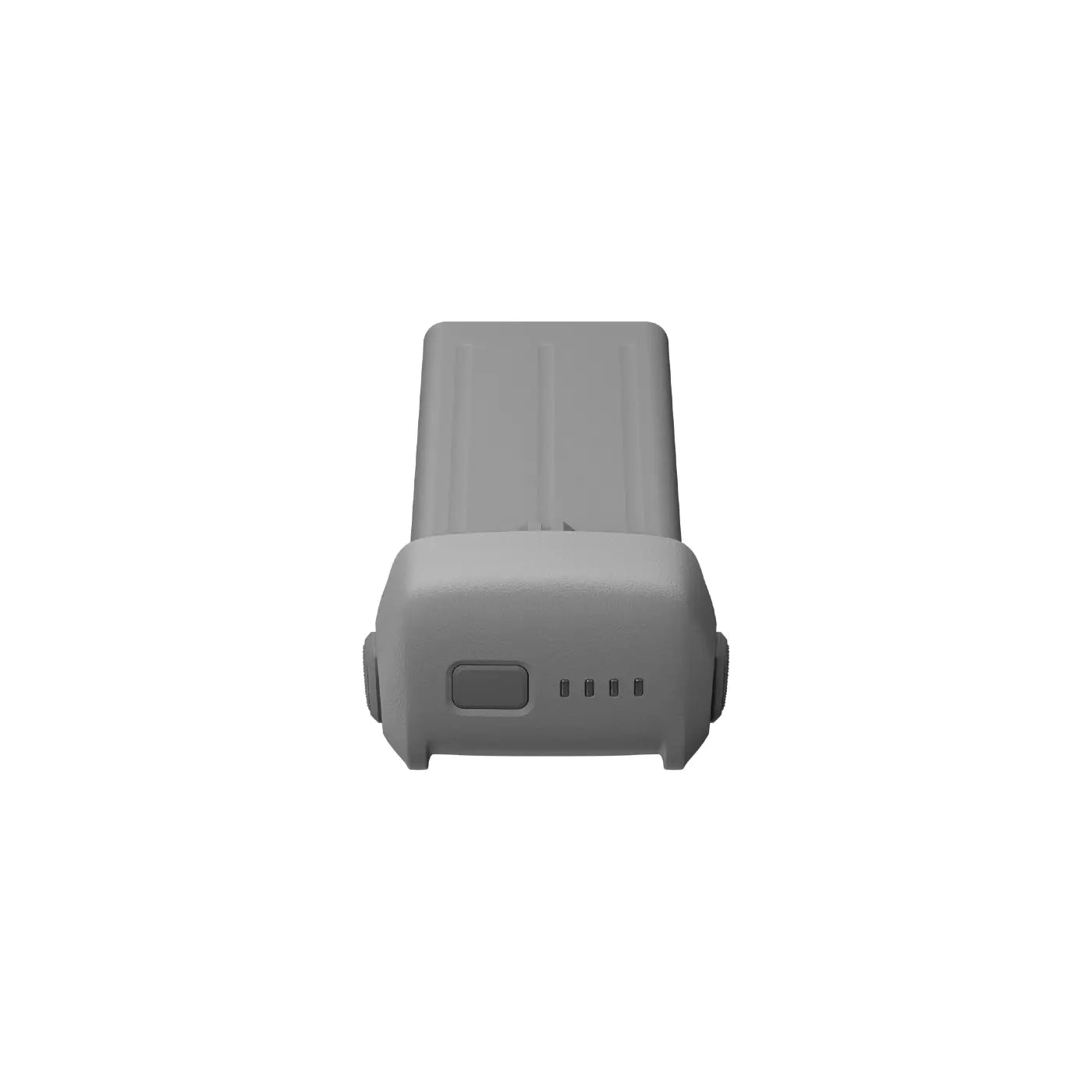 Gray electronic device on a white background