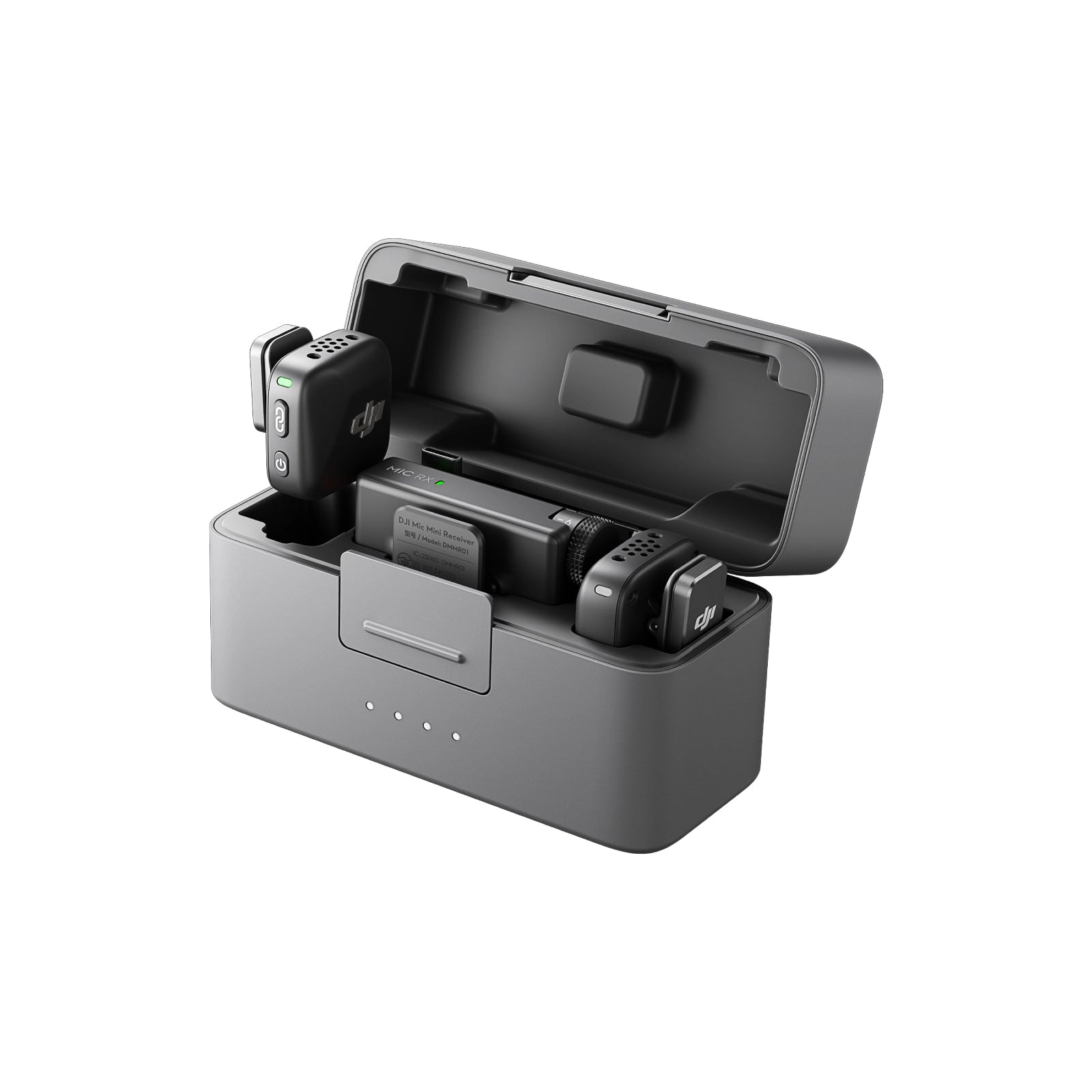 product photo pf DJI Mic Mini (2 TX+1 RX+Charging Case)