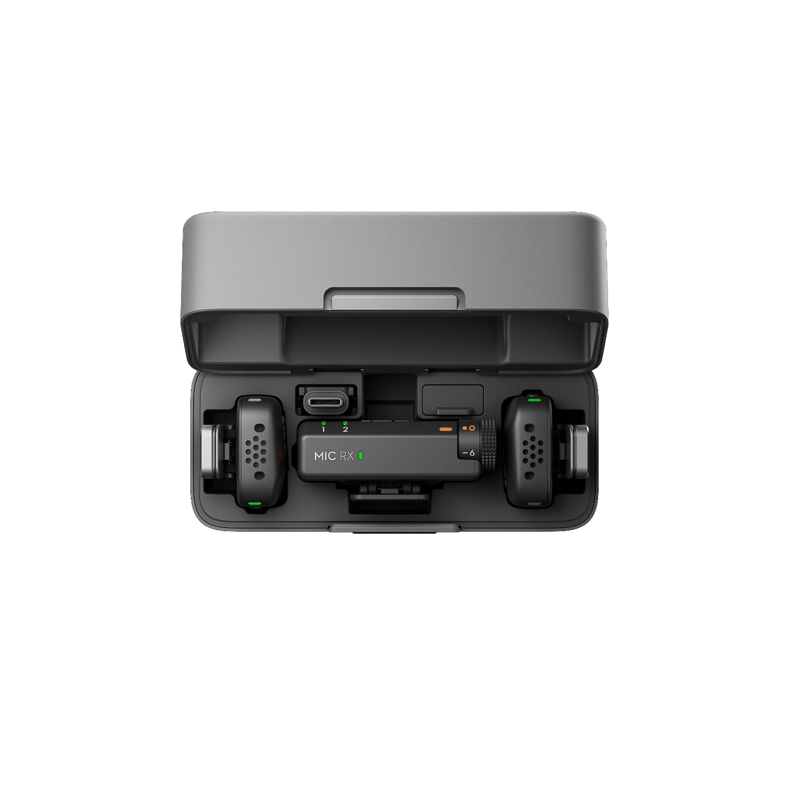 product photo pf DJI Mic Mini (2 TX+1 RX+Charging Case)