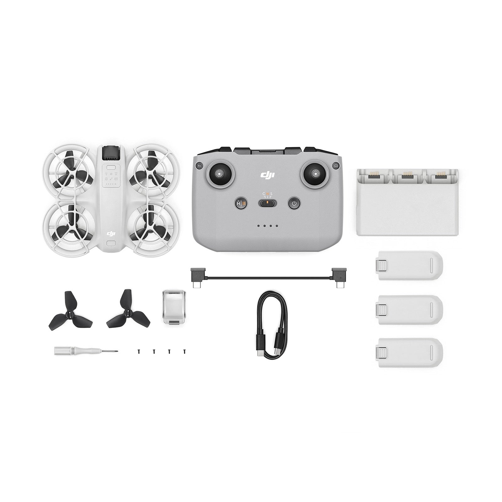 DJI Neo Fly More Combo Mini Drone contents