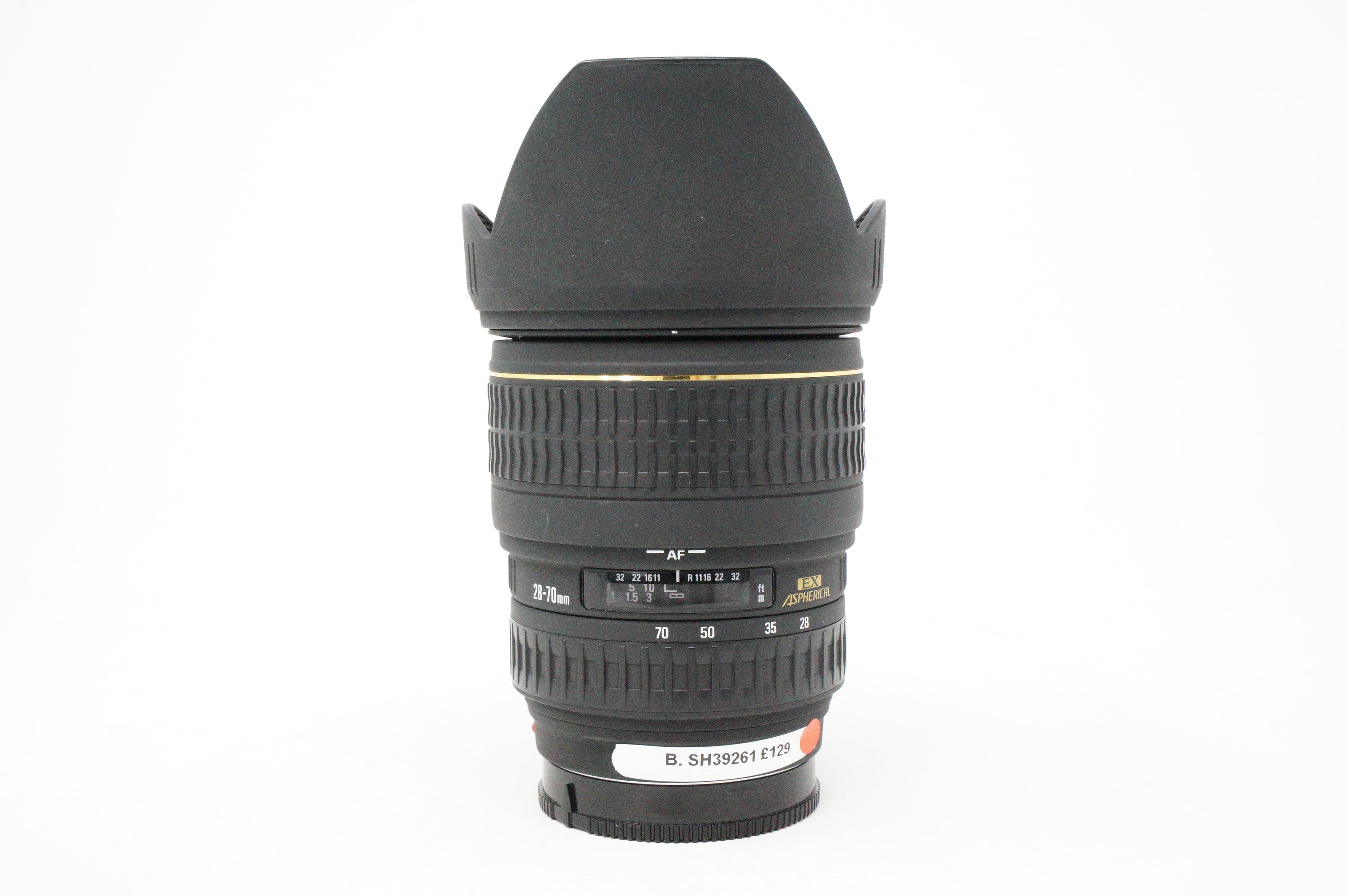 Product Image of Used Sigma EX 28-70mm F/2.8 DF lens for Sony A-Mount (SH39261)