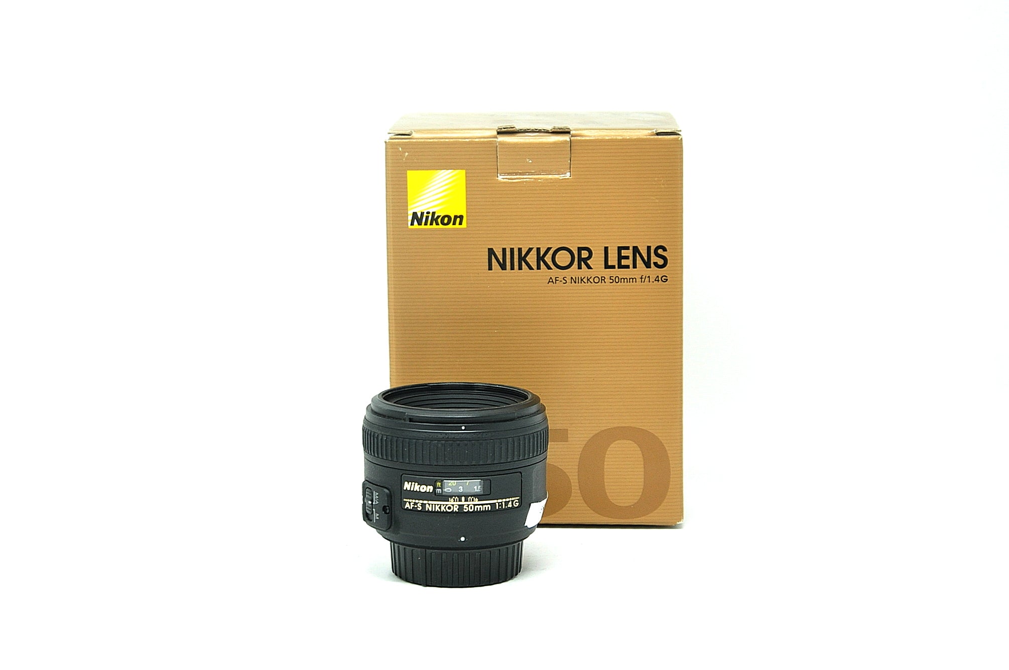 Used Nikon AF-S 50mm F1.4 G Prime lens (Boxed SH39900)