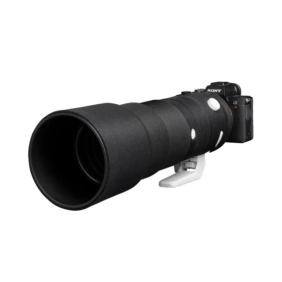 Sony camera lens on a white background
