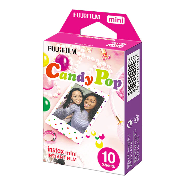 Fujifilm Instax Mini Film - Candy pop (10 shots)