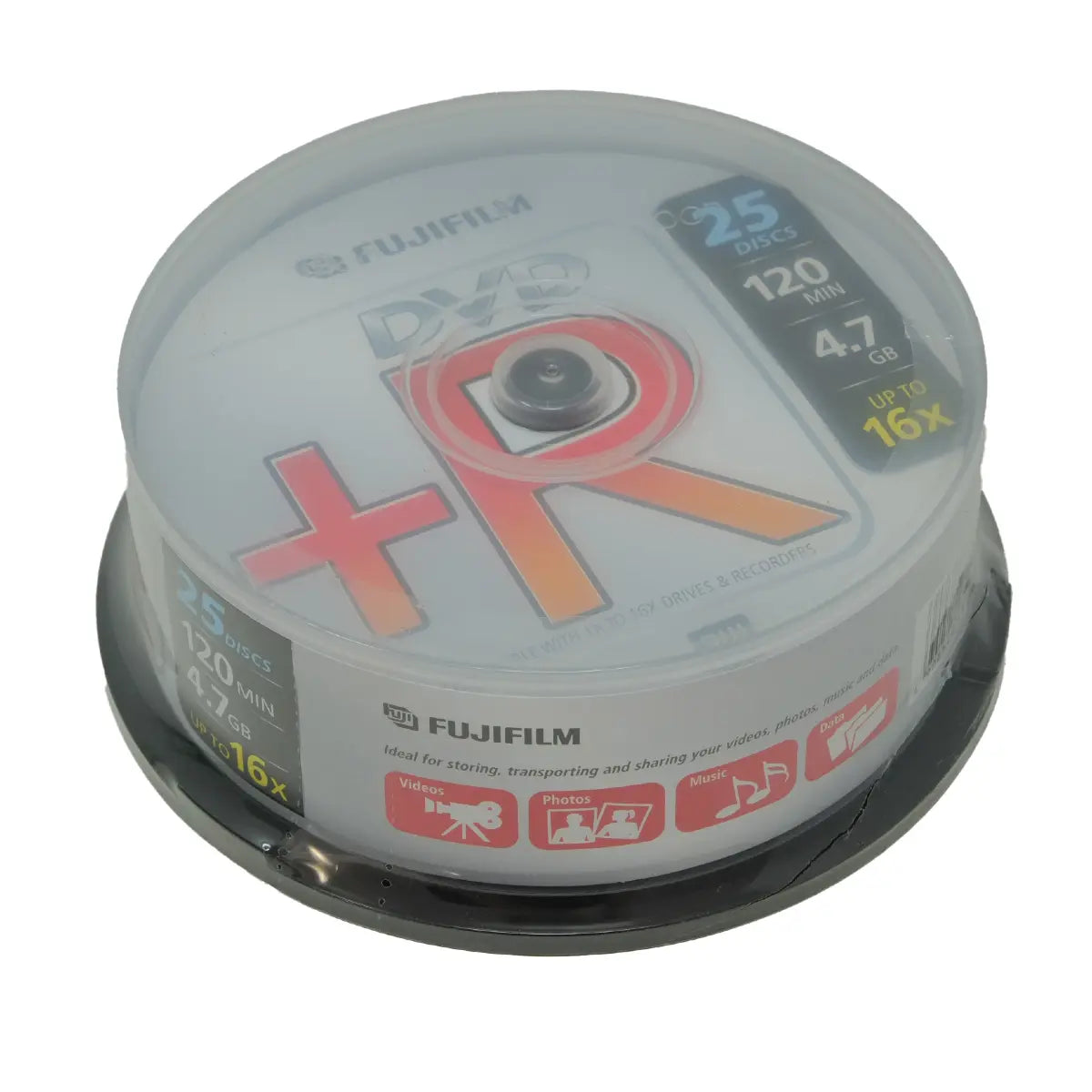 Fujifilm DVD+R 4.7GB X25 DISCS