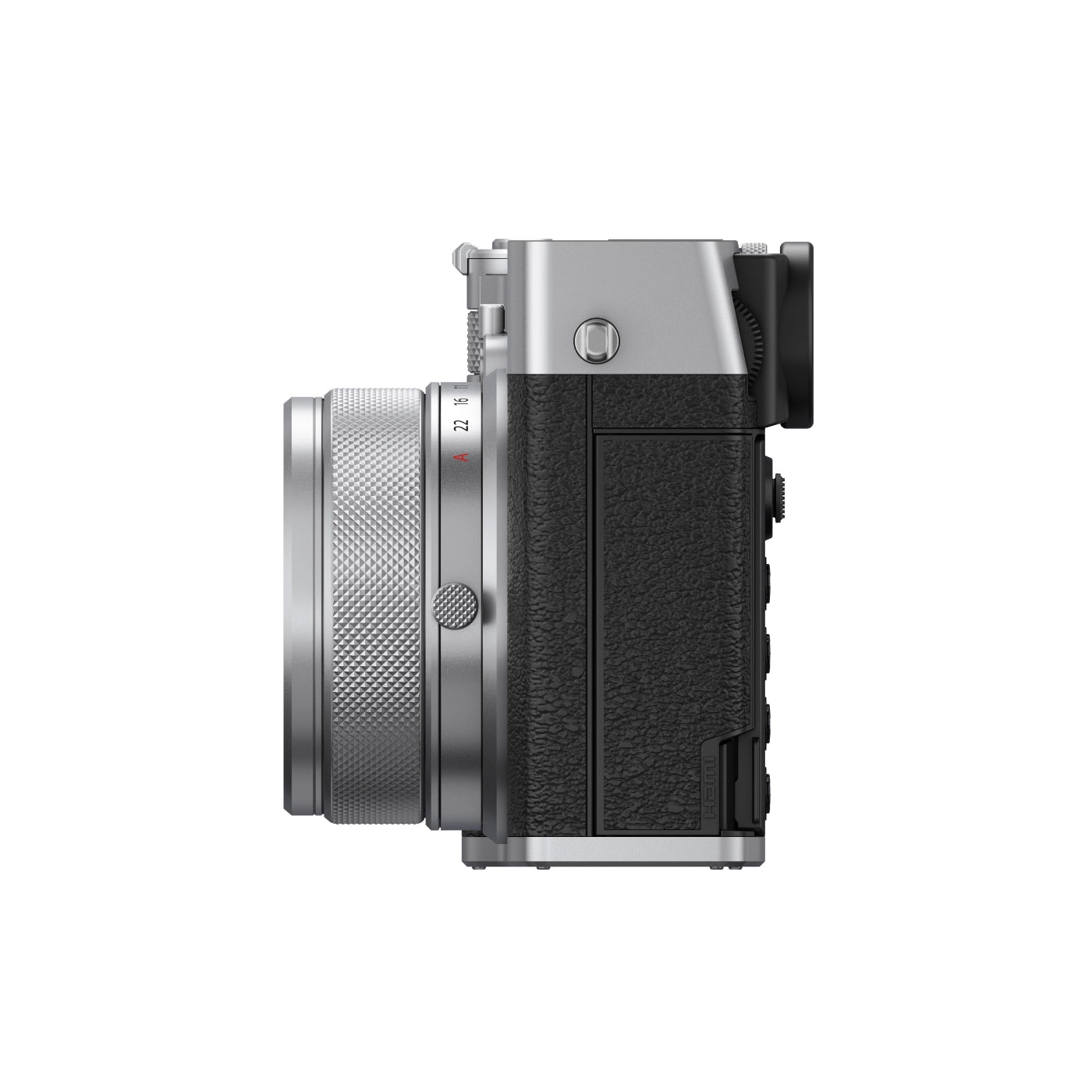 Fujifilm GFX 100 RF Fixed-Lens Medium Format Camera - Silver side