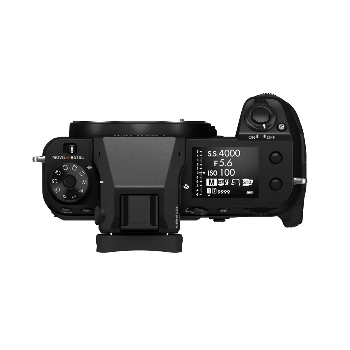 Fujifilm GFX 100S Medium Format Camera Body top