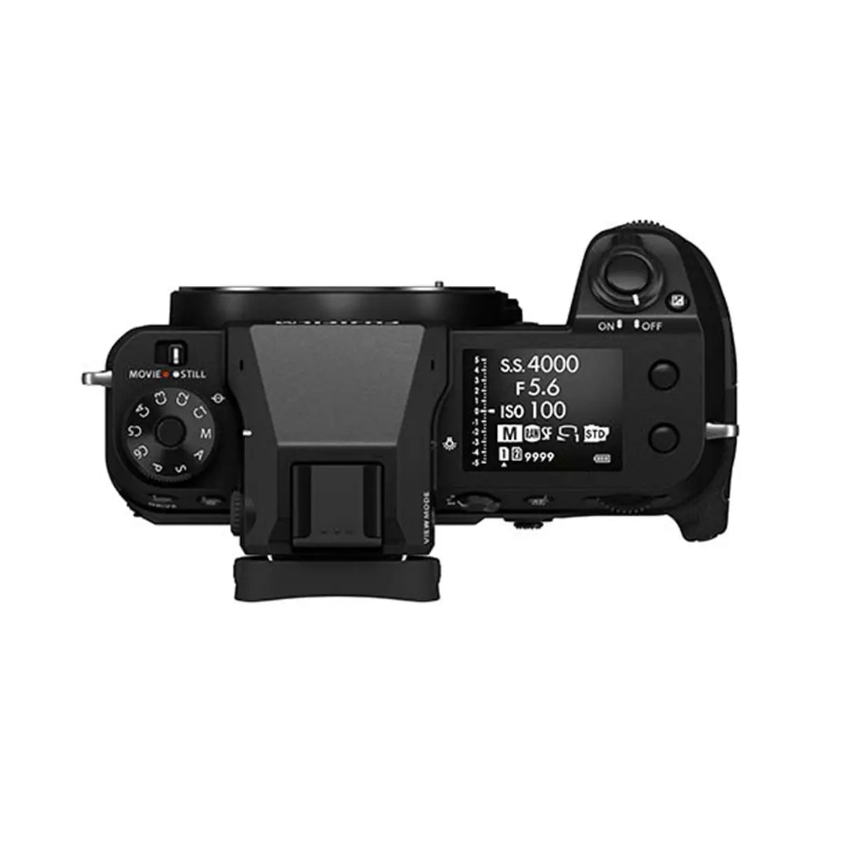 Fujifilm GFX 50S II Medium Format Camera Body top
