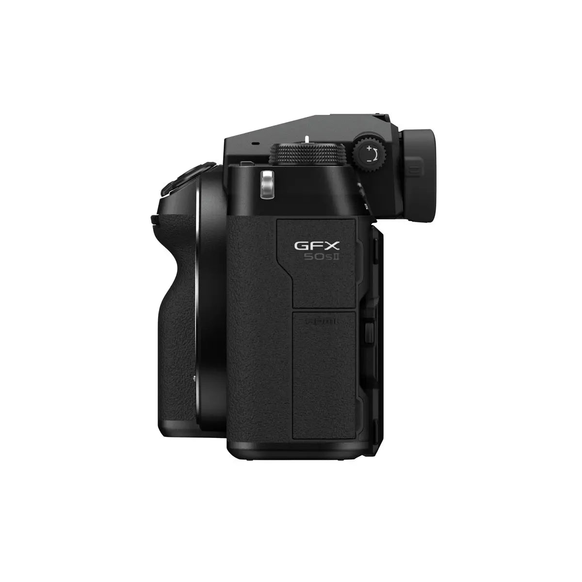 Fujifilm GFX 50S II Medium Format Camera with 35-70mm Lens side