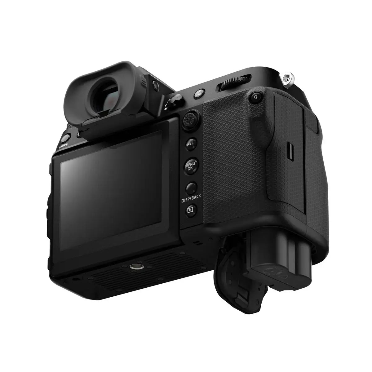 Fujifilm GFX100S II Mirrorless Camera - Body Only bottom with battery door open