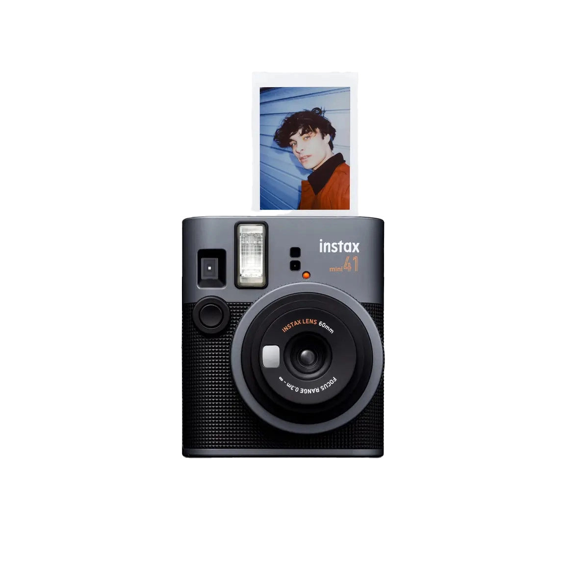 Fujifilm Insatx Mini 41 Black Instant Camera front