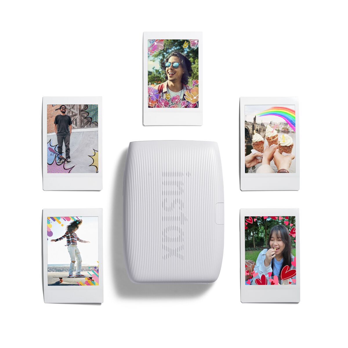 Fujifilm Instax Mini Link 3™ - Instant Photo Printer - Clay White