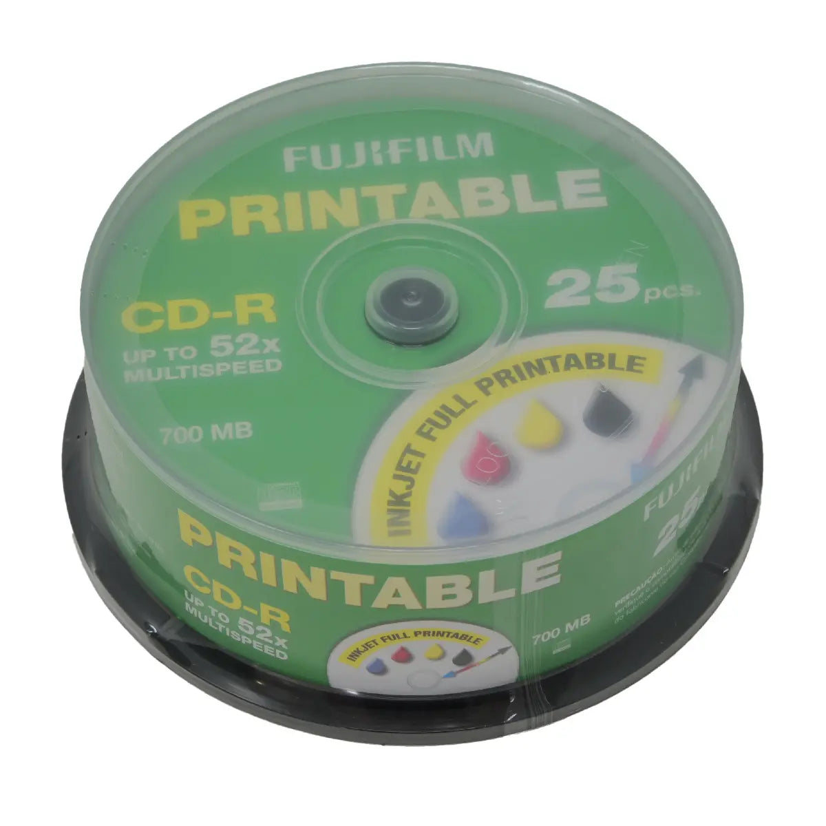 Fujifilm Printable CD-R 80min/700MB 25PCS