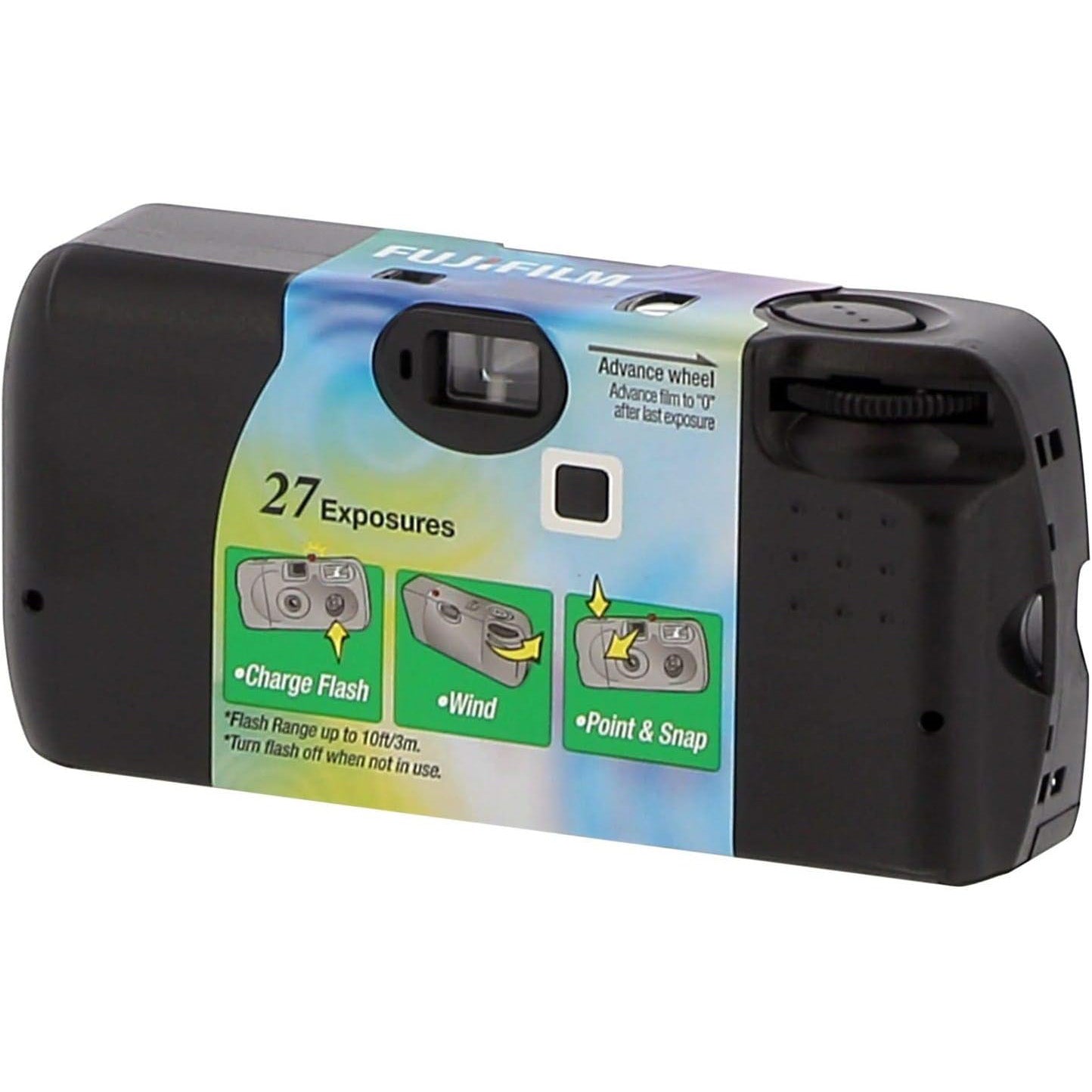Clearance Fujifilm Quicksnap Disposable Camera for 27 Photos ISO 400