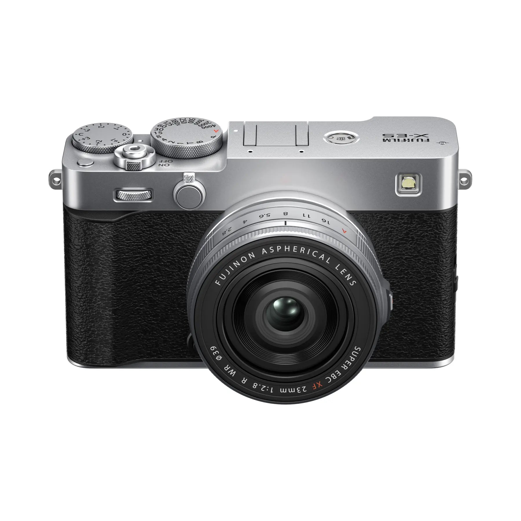 Fujifilm X-E5 Mirrorless Camera with XF 23mm F2.8 R WR Lens - Silver