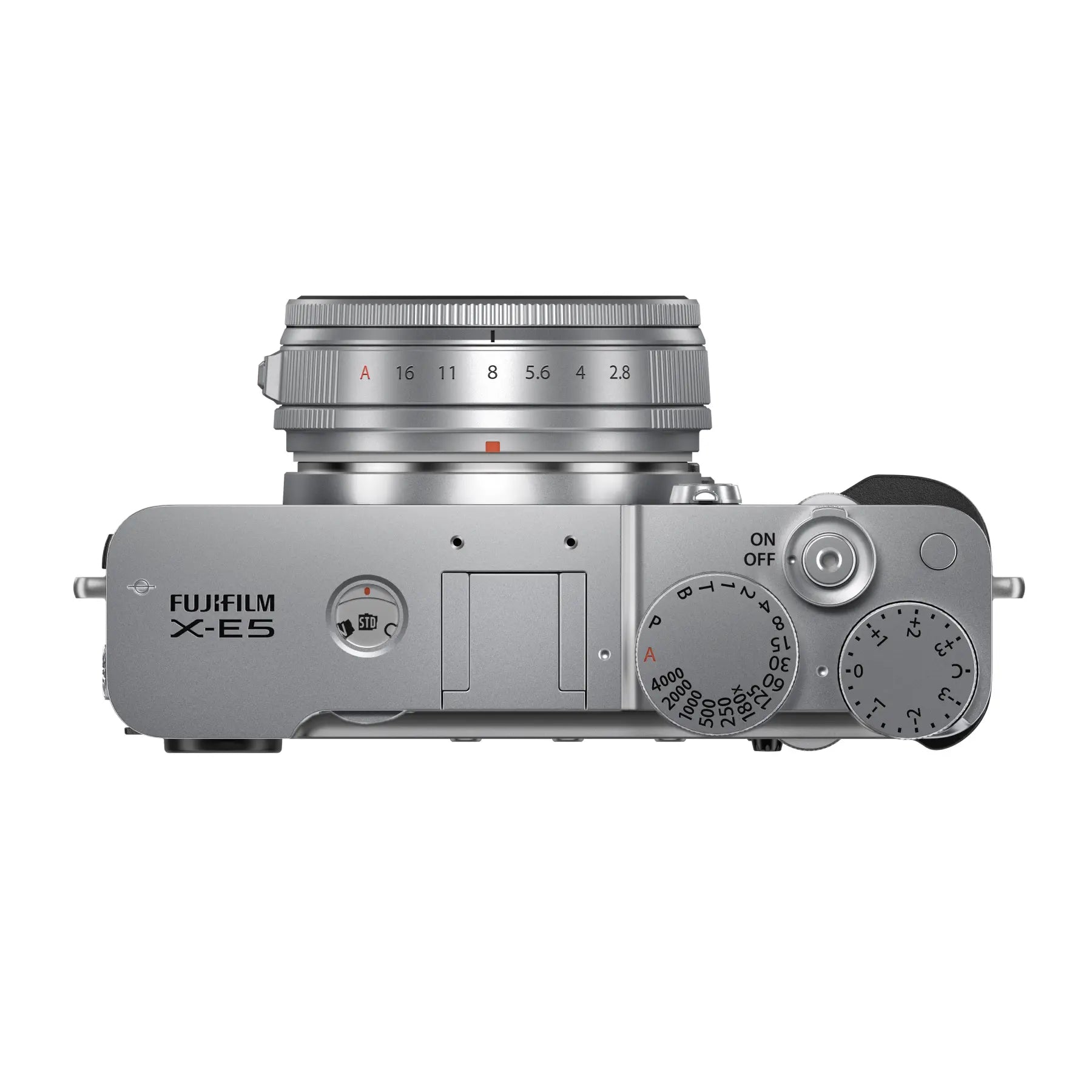 Fujifilm X-E5 Mirrorless Camera with XF 23mm F2.8 R WR Lens - Silver